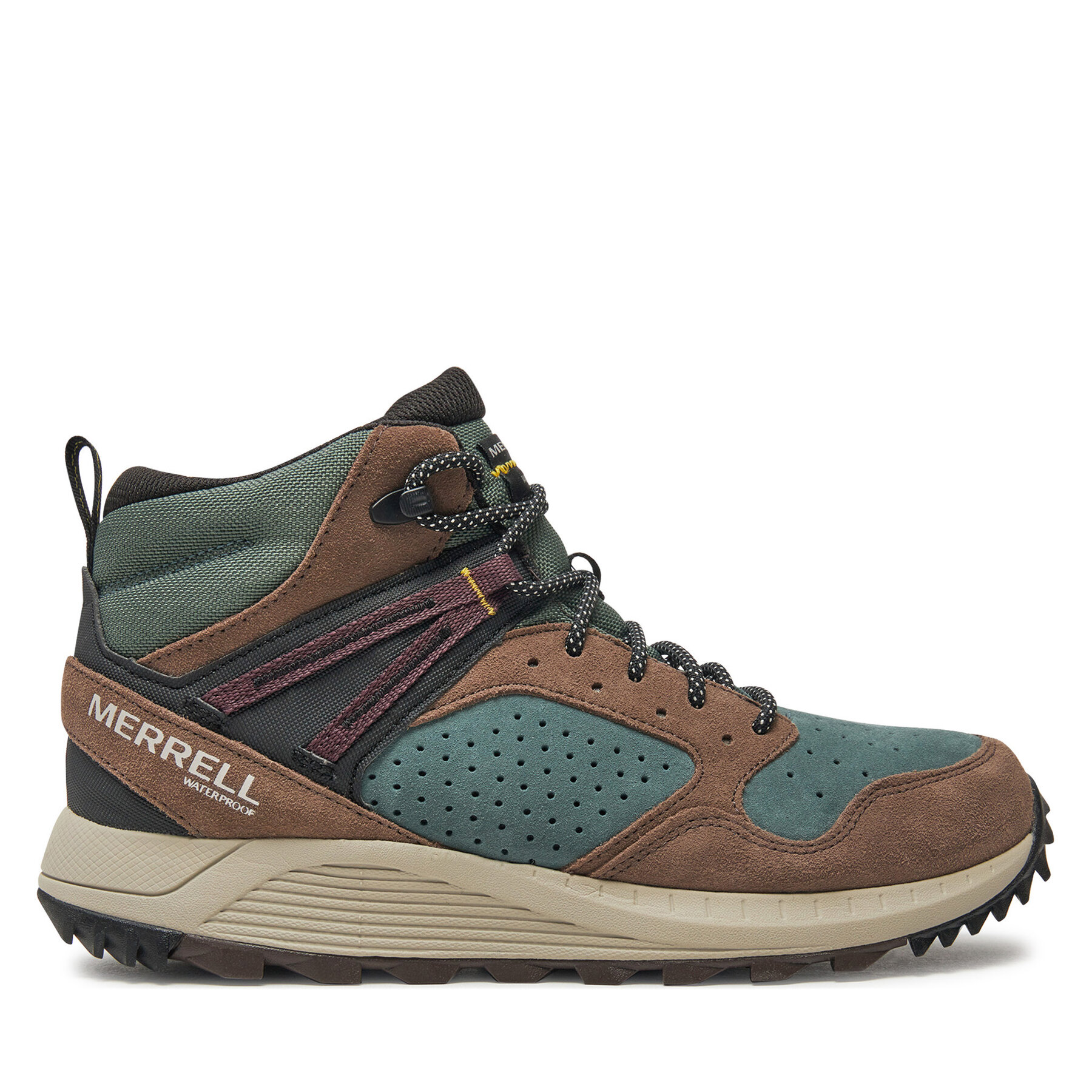 Merrell Trapery Wildwood Mid Ltr Wp J068031 Zielony