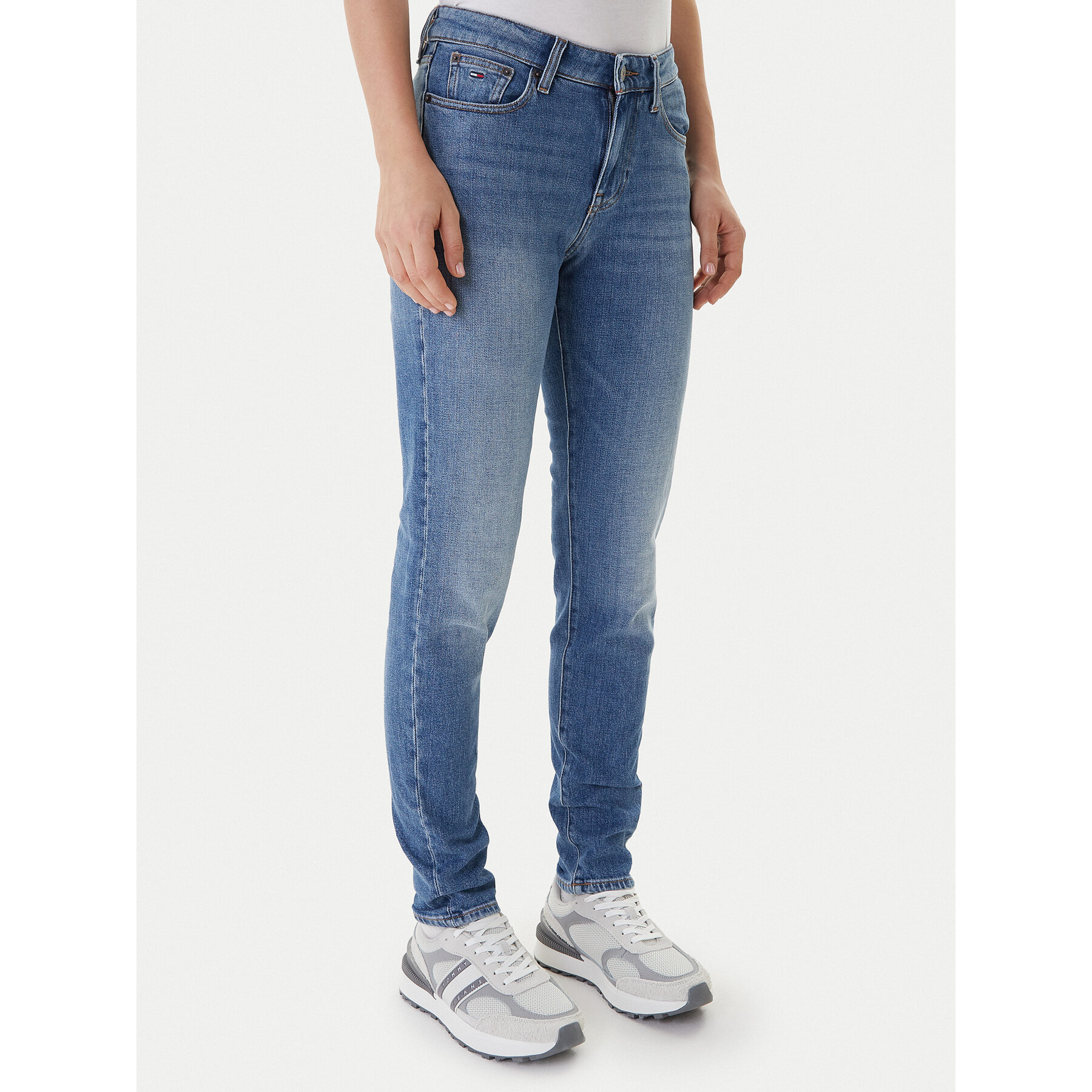 Tommy Jeans Jeansy Lucy DW0DW22434 Niebieski Slim Fit
