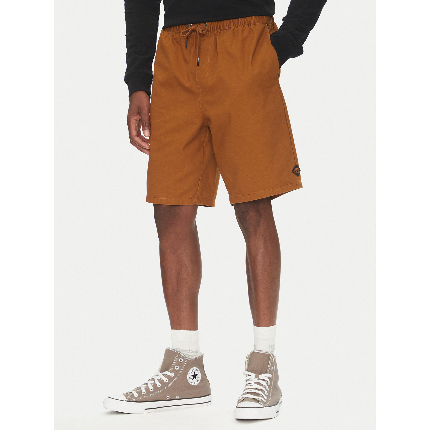 Billabong Szorty materiałowe Larry Twill EBYWS00114 Brązowy Regular Fit