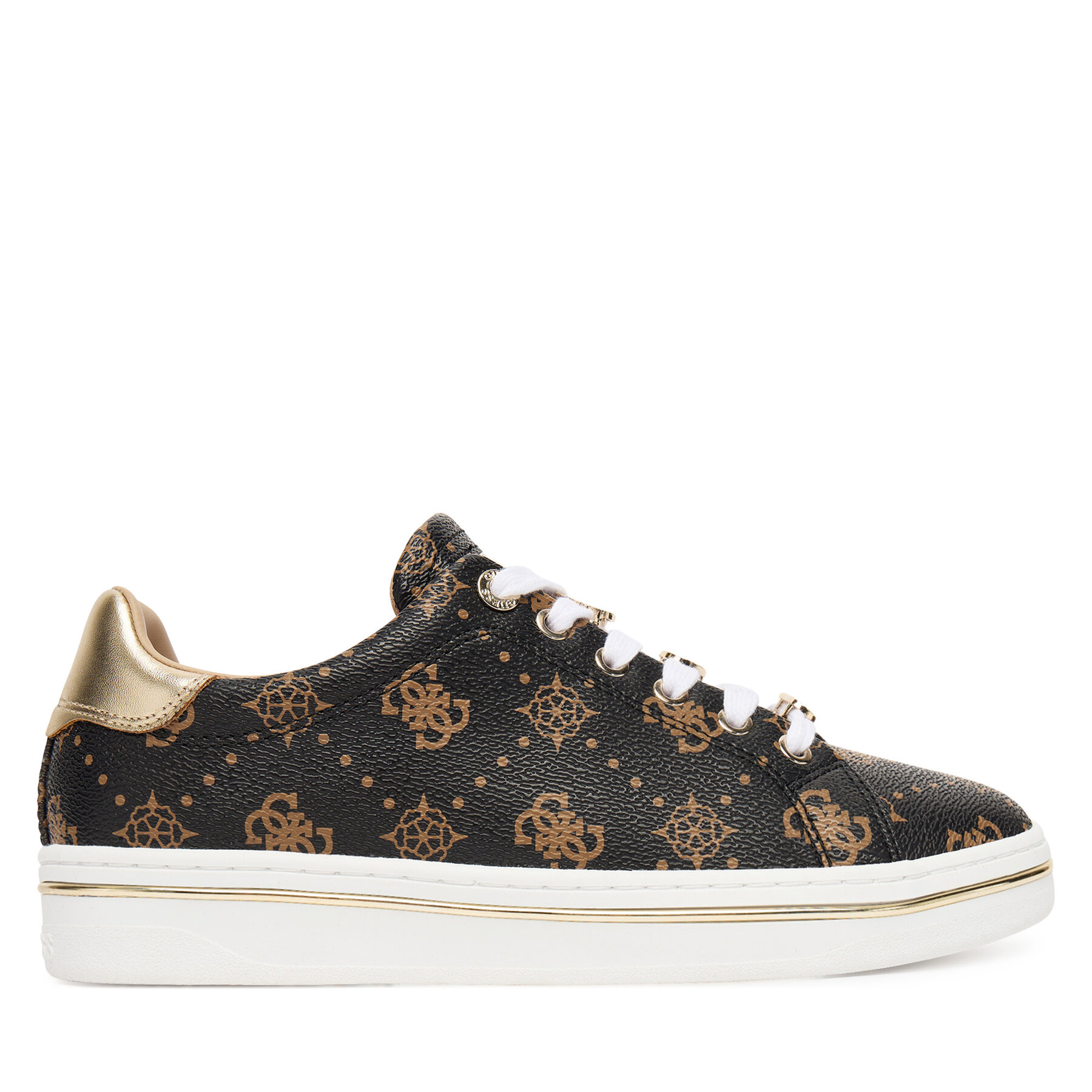 Guess Sneakersy FLTSS3 FAL12 Brązowy