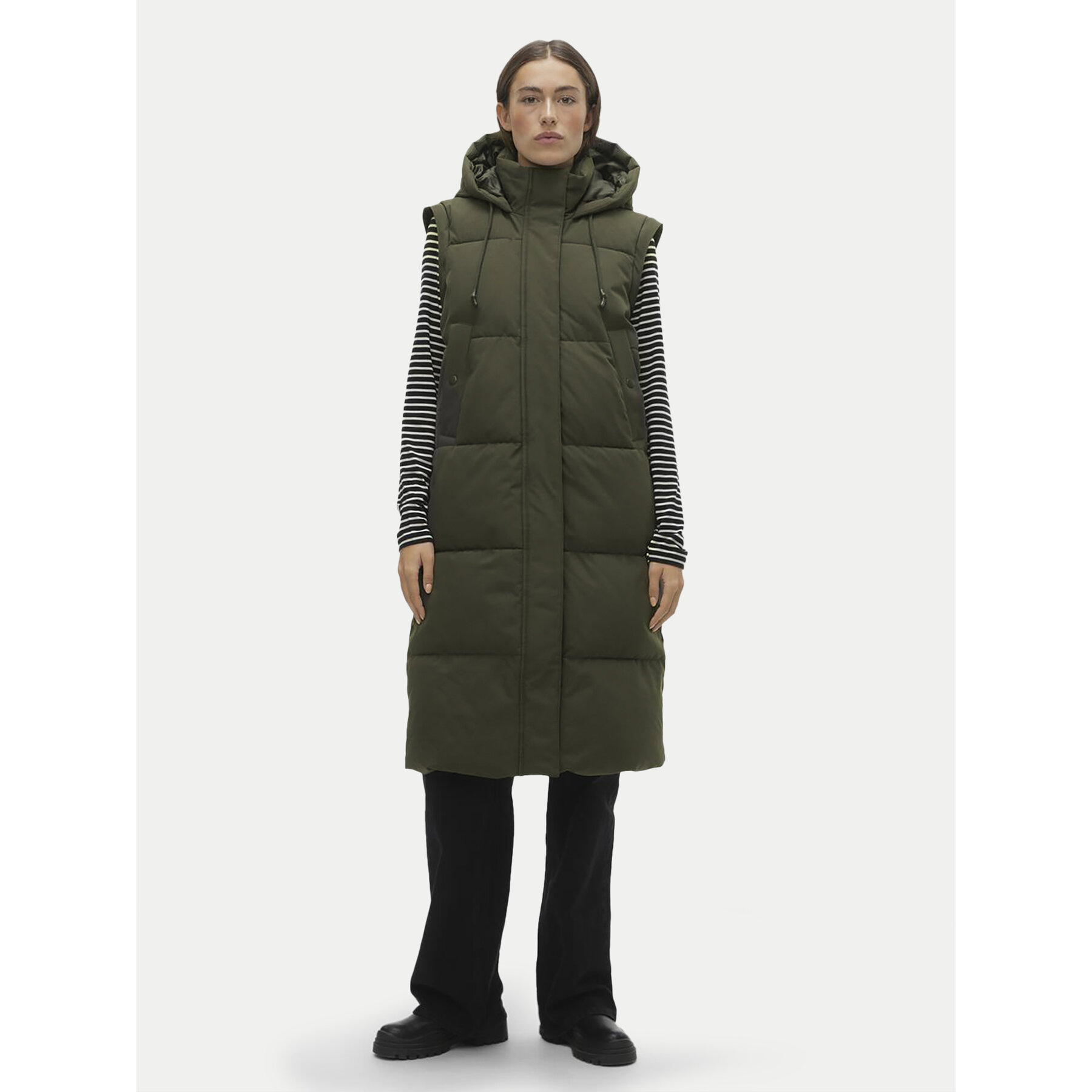 Vero Moda Kurtka zimowa Margaret 10299498 Szary Regular Fit