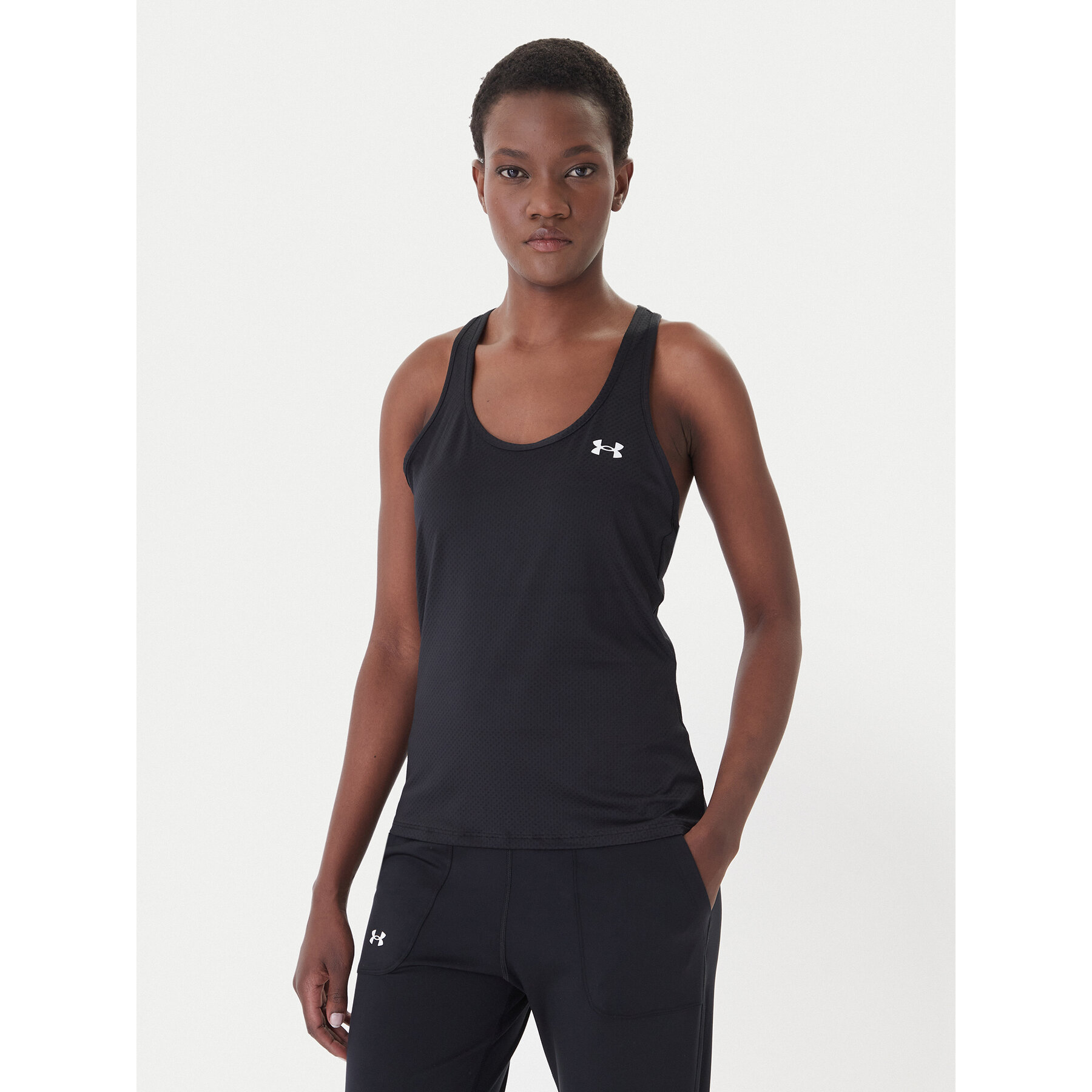 Under Armour Koszulka techniczna Tech™ 6009989 Czarny Slim Fit