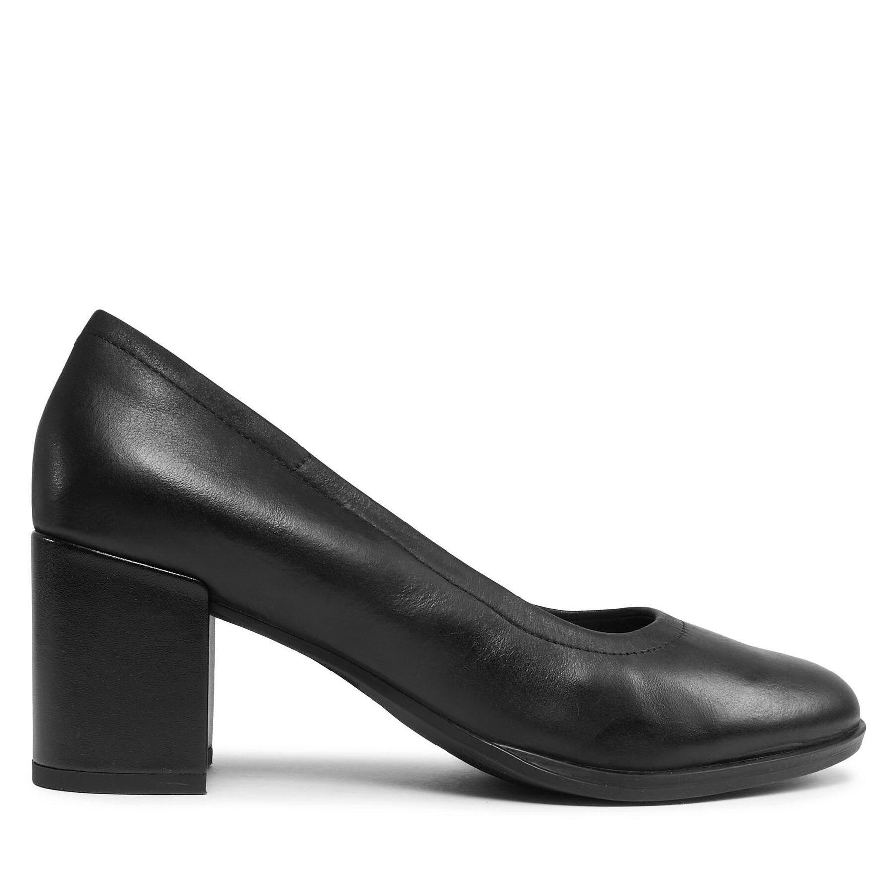 Clarks Czółenka Freva 55 Court 261709644 Czarny