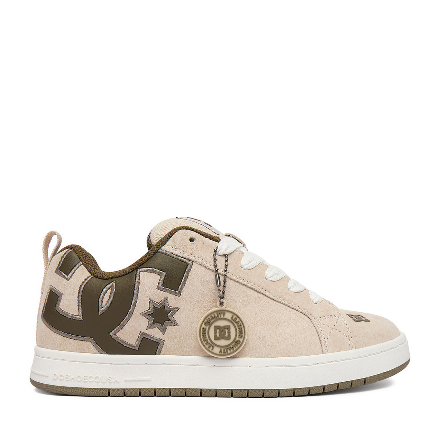 DC Shoes Sneakersy CEOWB-V5-10116M Beżowy