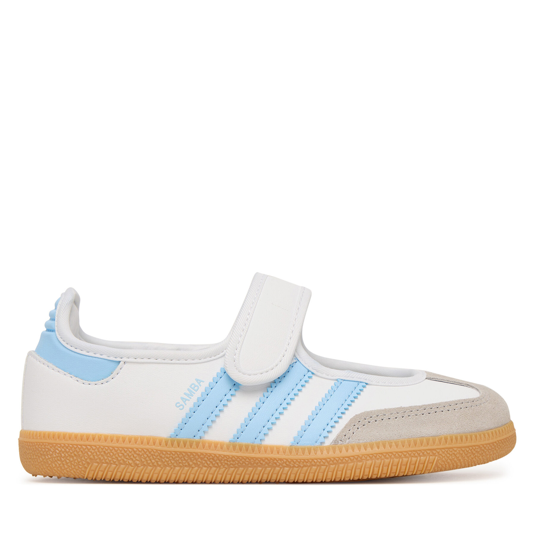 adidas Baleriny Samba Jane C JQ9305 Biały