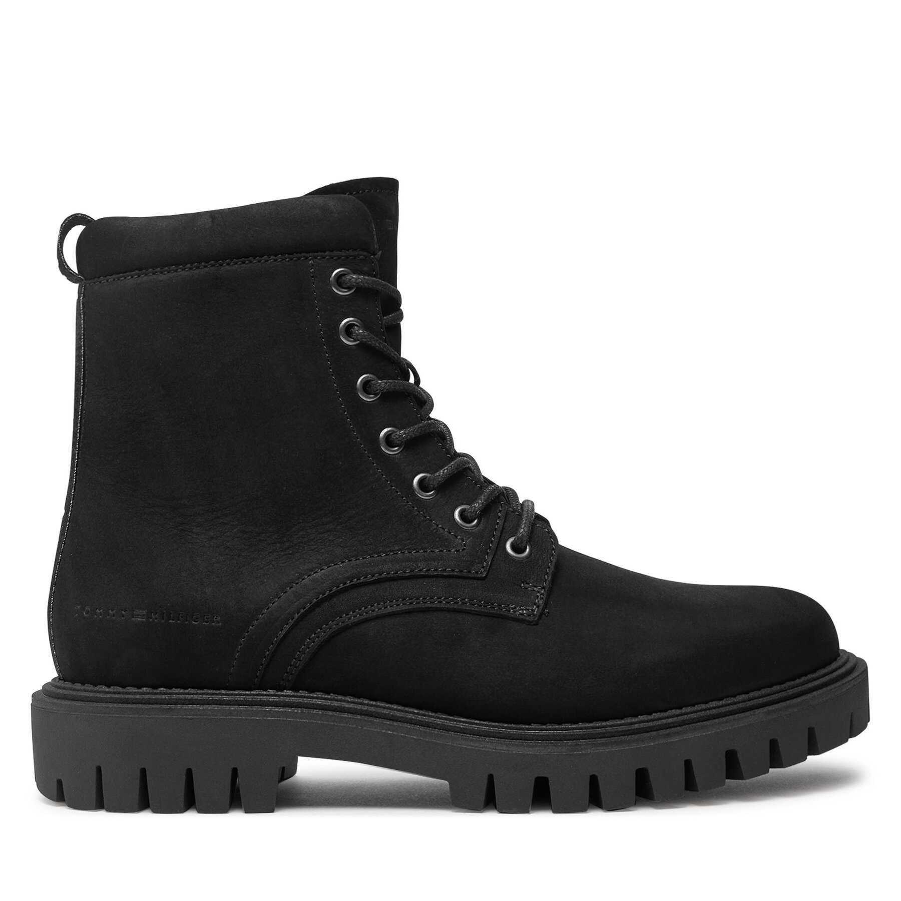 Tommy Hilfiger Trapery Casual Hilfiger Chunk Z Nbk Boot FM0FM05149 Czarny