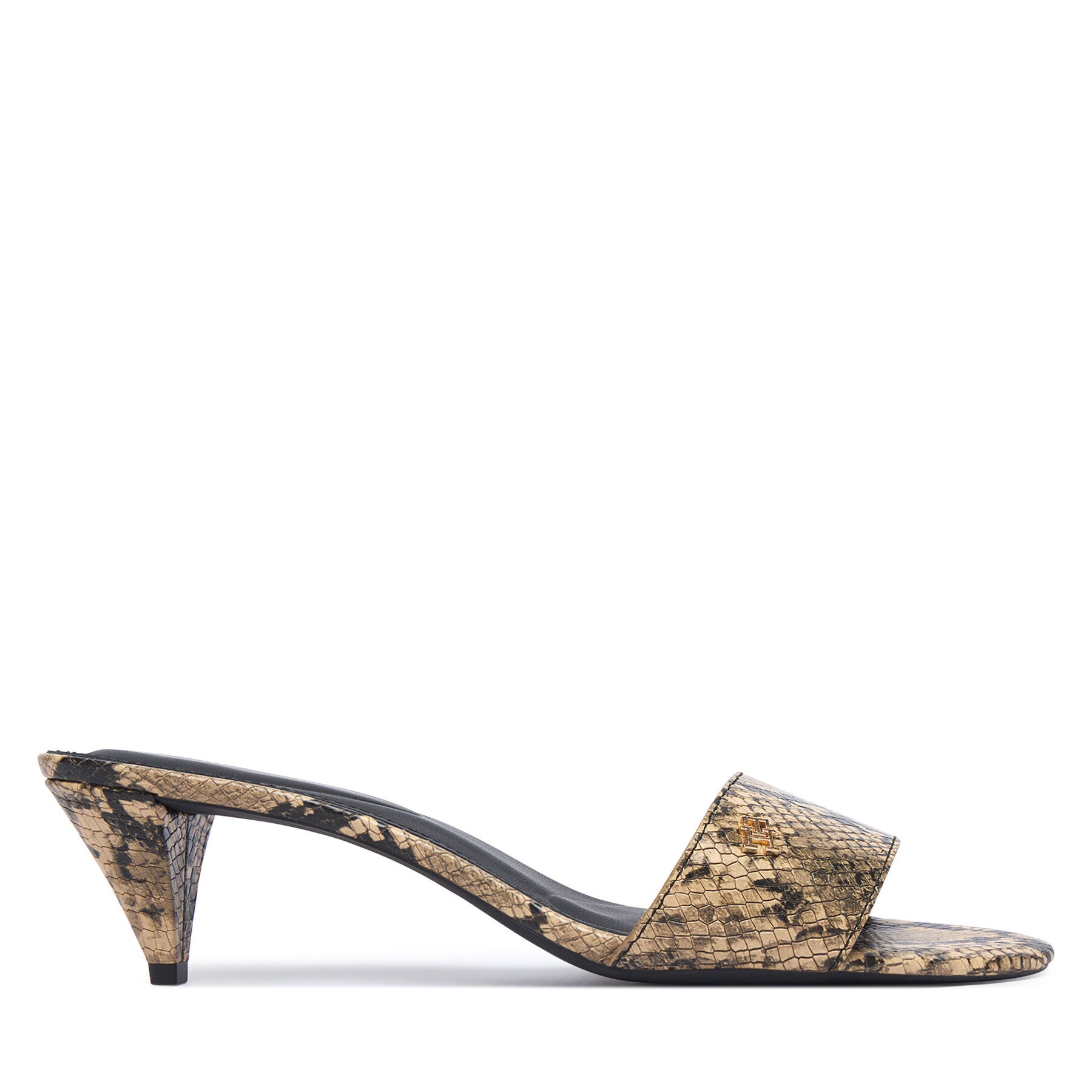 Tommy Hilfiger Klapki Th Mid Mule FW0FW09429 Beżowy