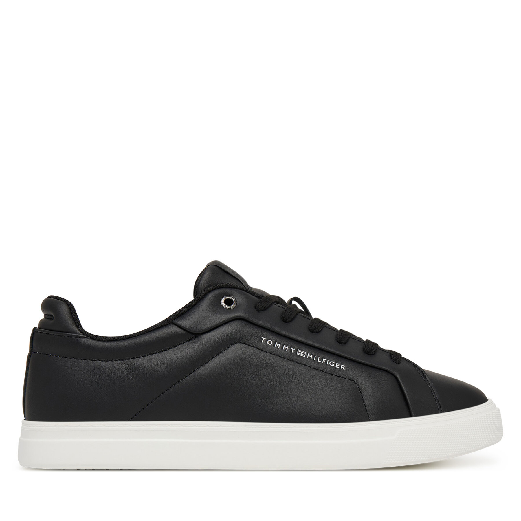 Tommy Hilfiger Sneakersy Icon Court Light Premium FM0FM05837 Czarny