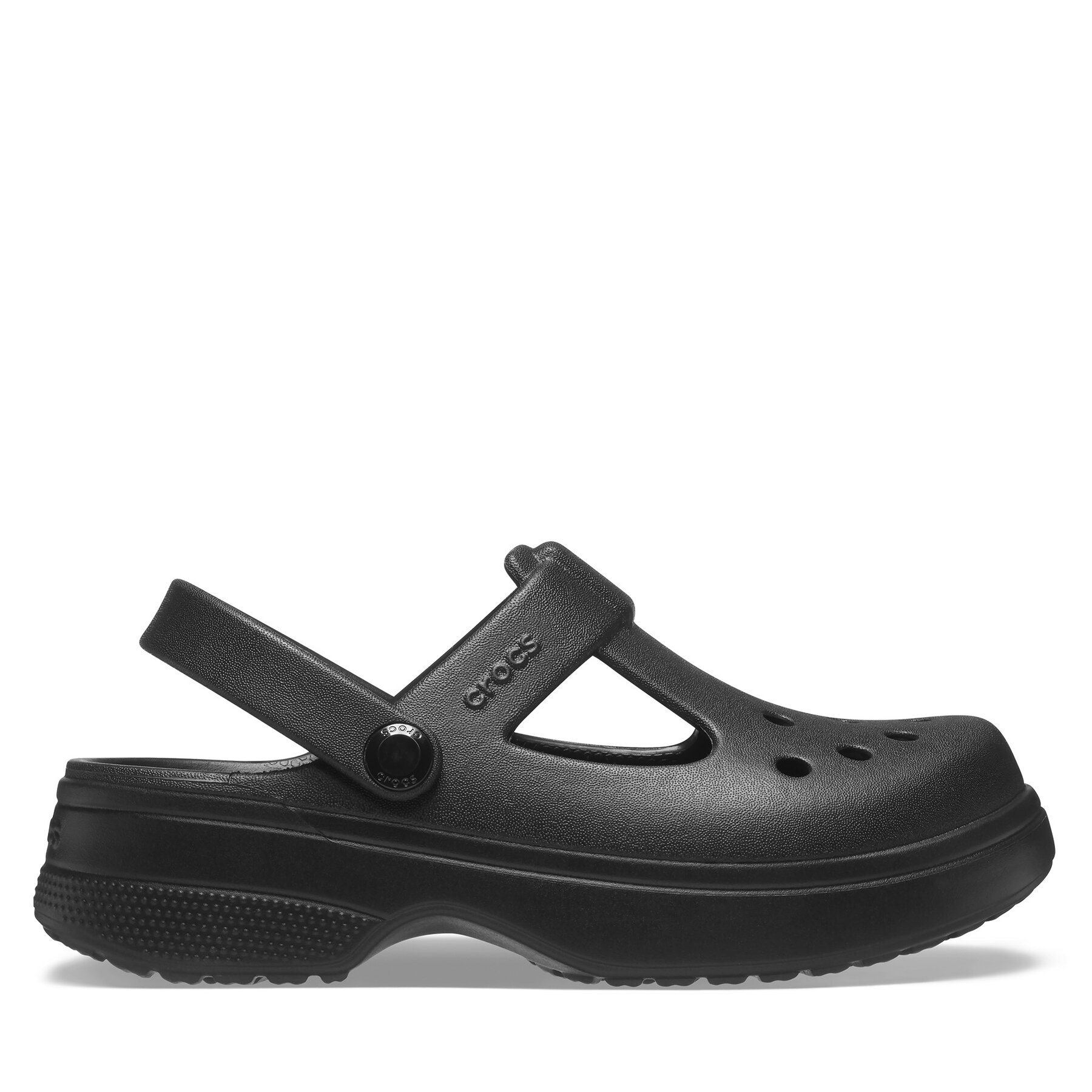 Crocs Sandały Classic Mary Jane Clog K 210615 Czarny