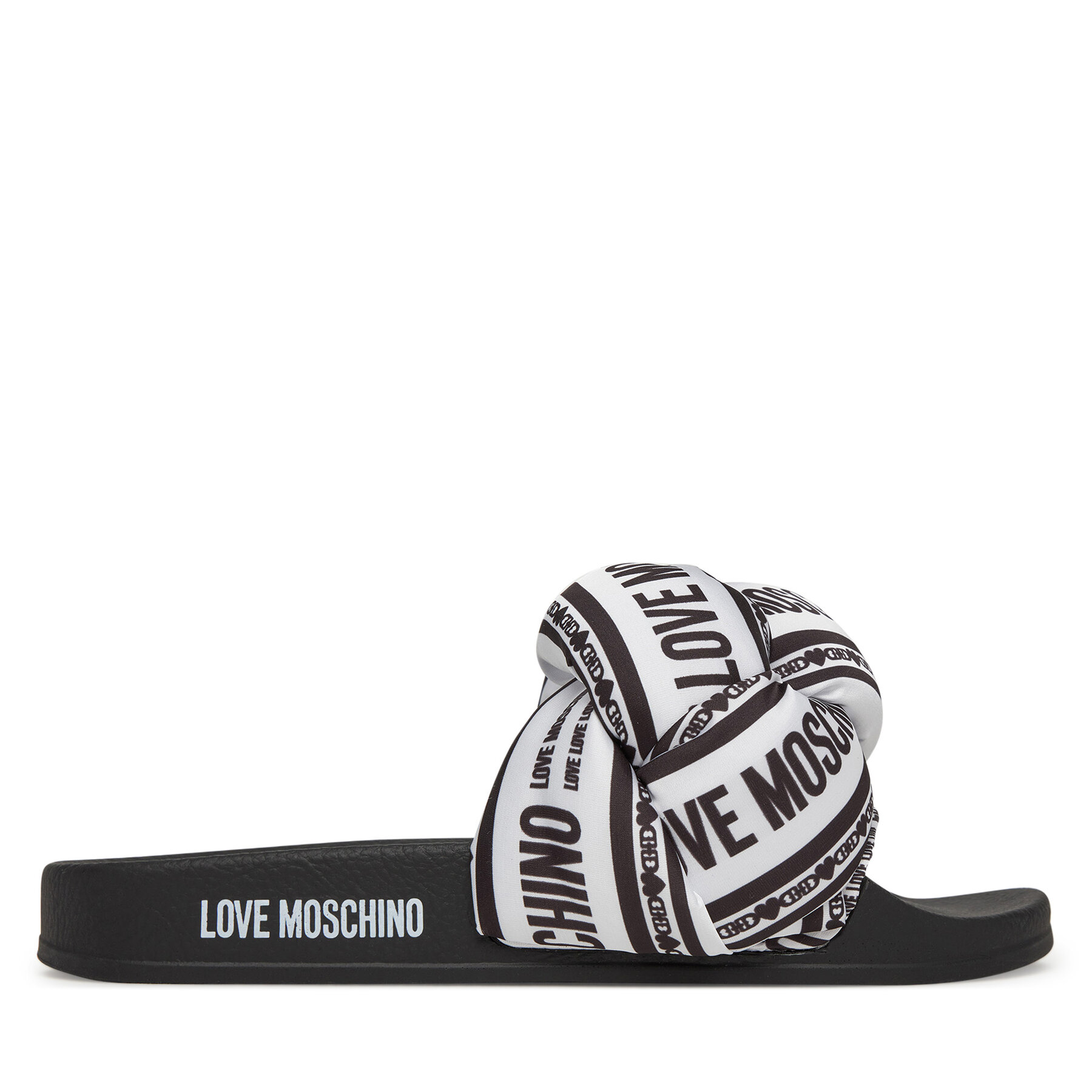 LOVE MOSCHINO Klapki JA28312G0MIW310A Biały