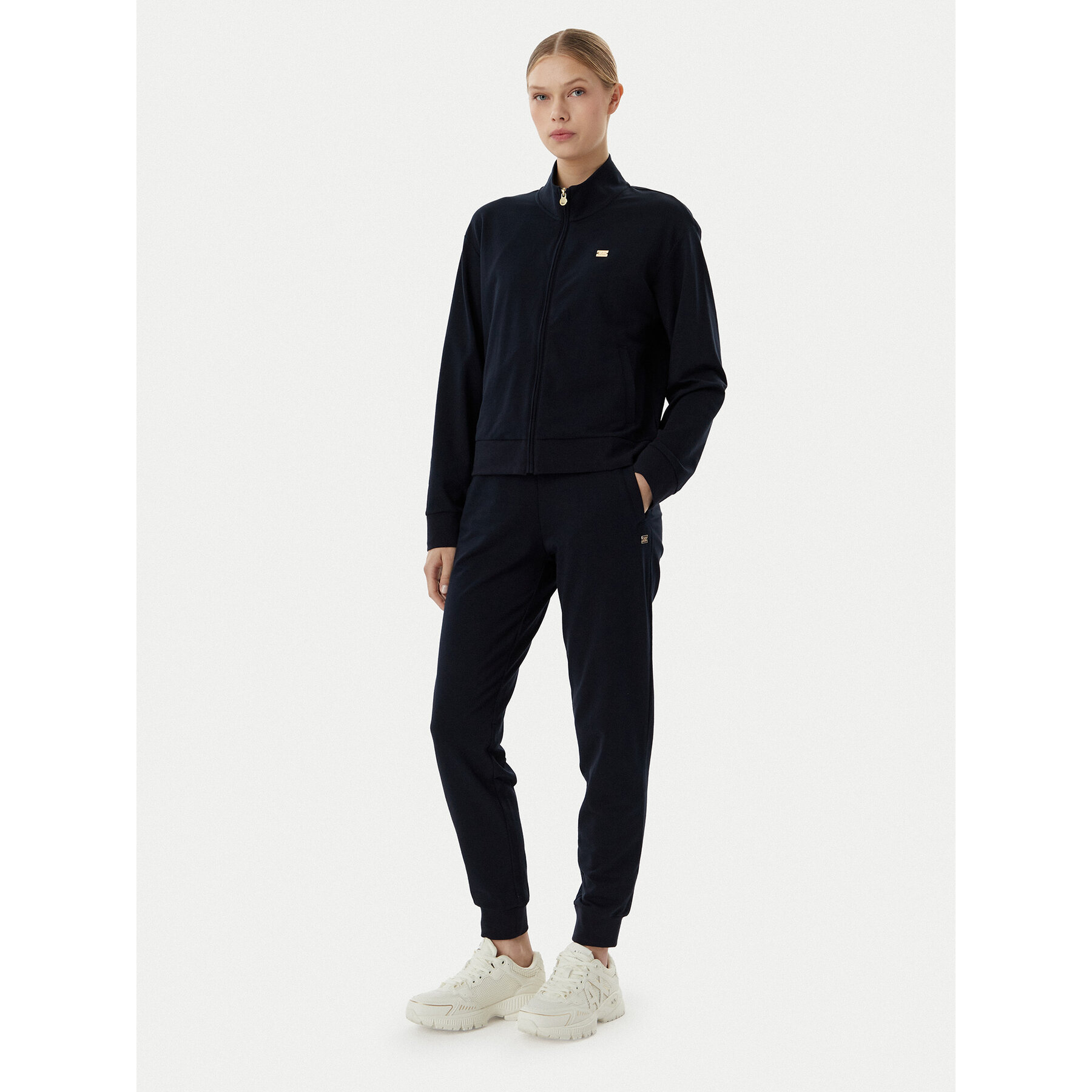 EA7 Emporio Armani Dres 7W000463 AF13135 UB102 Granatowy Regular Fit