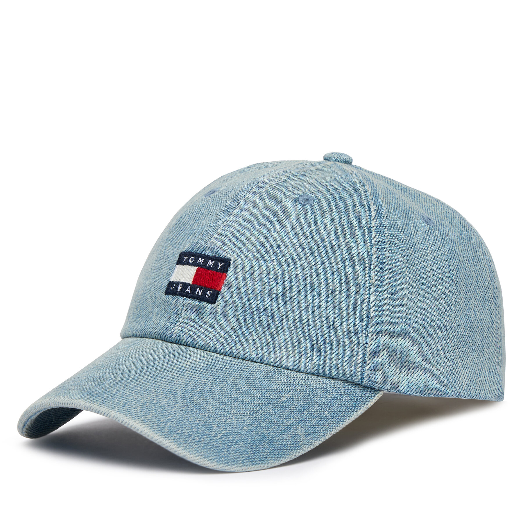 Tommy Jeans Czapka z daszkiem Tjm Heritage Denim Cap AM0AM14204 Niebieski