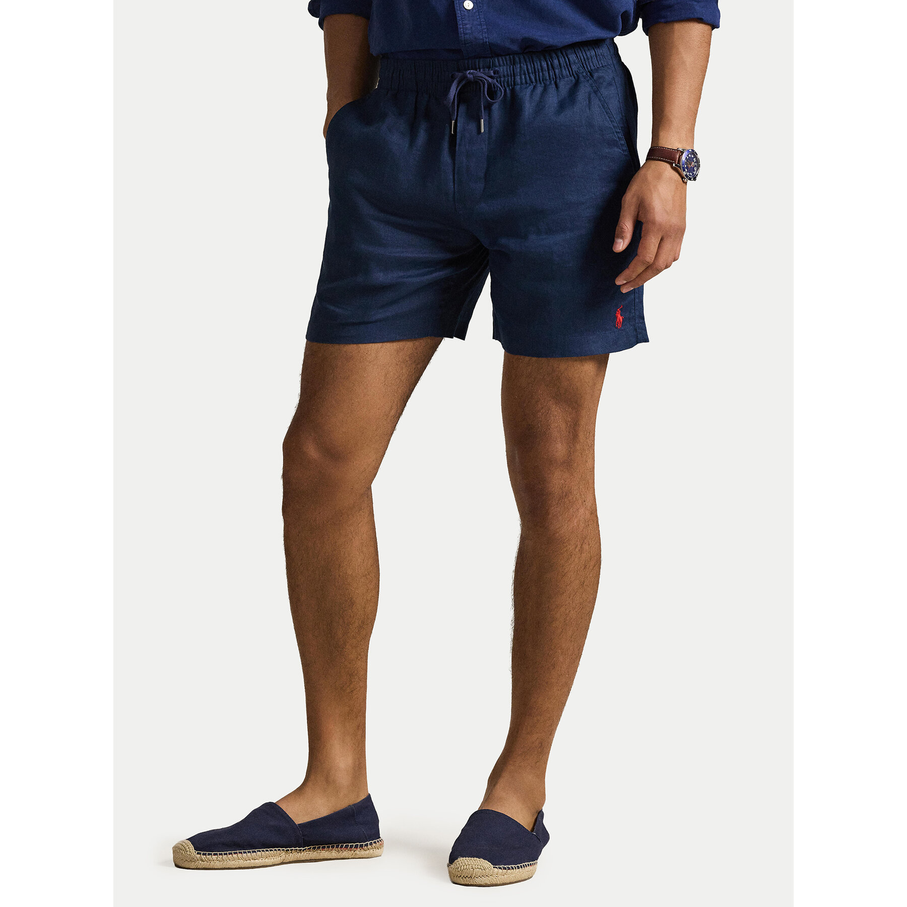 Polo Ralph Lauren Szorty materiałowe 710P08205001 Granatowy Regular Fit