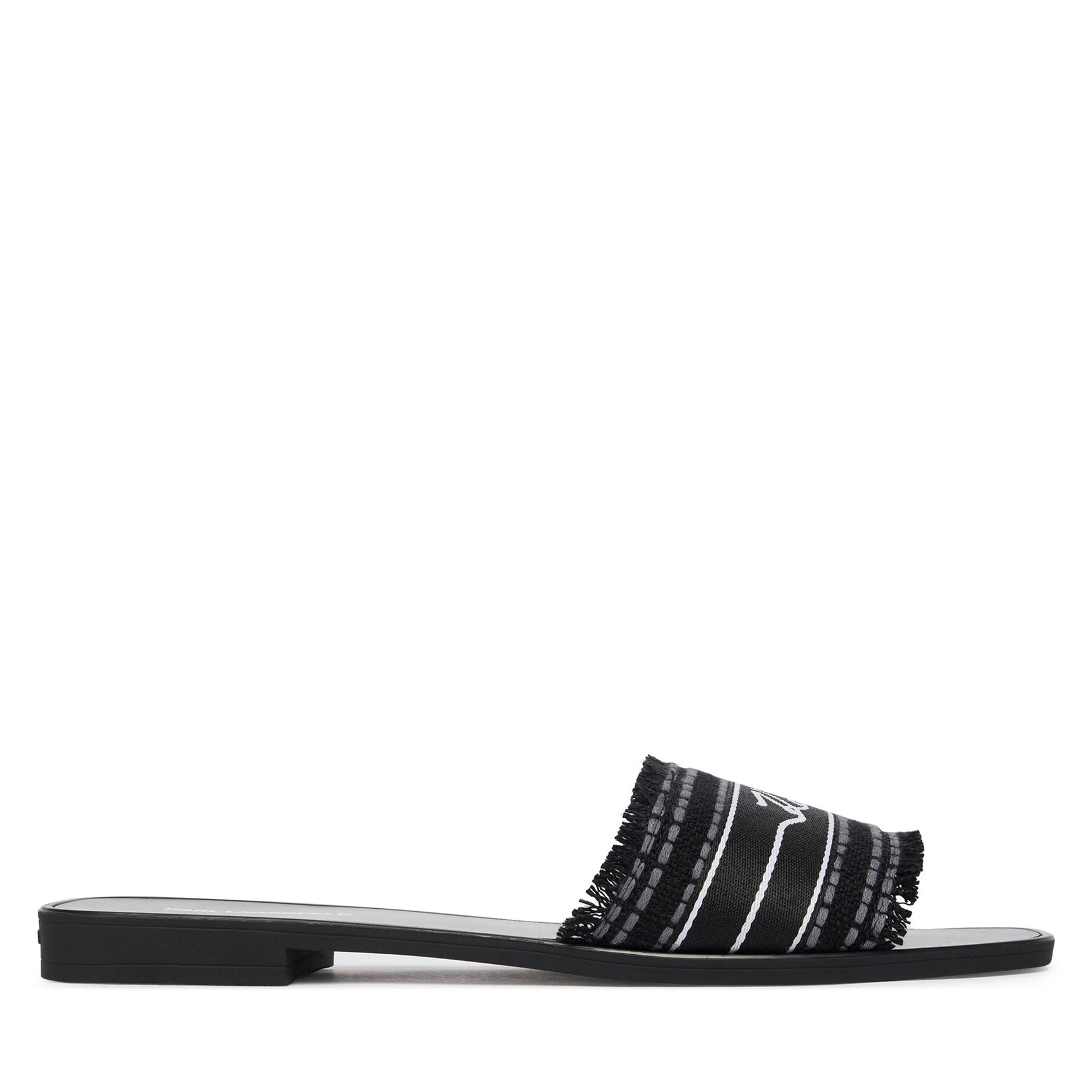 KARL LAGERFELD Klapki Skoot III KL80411C Czarny