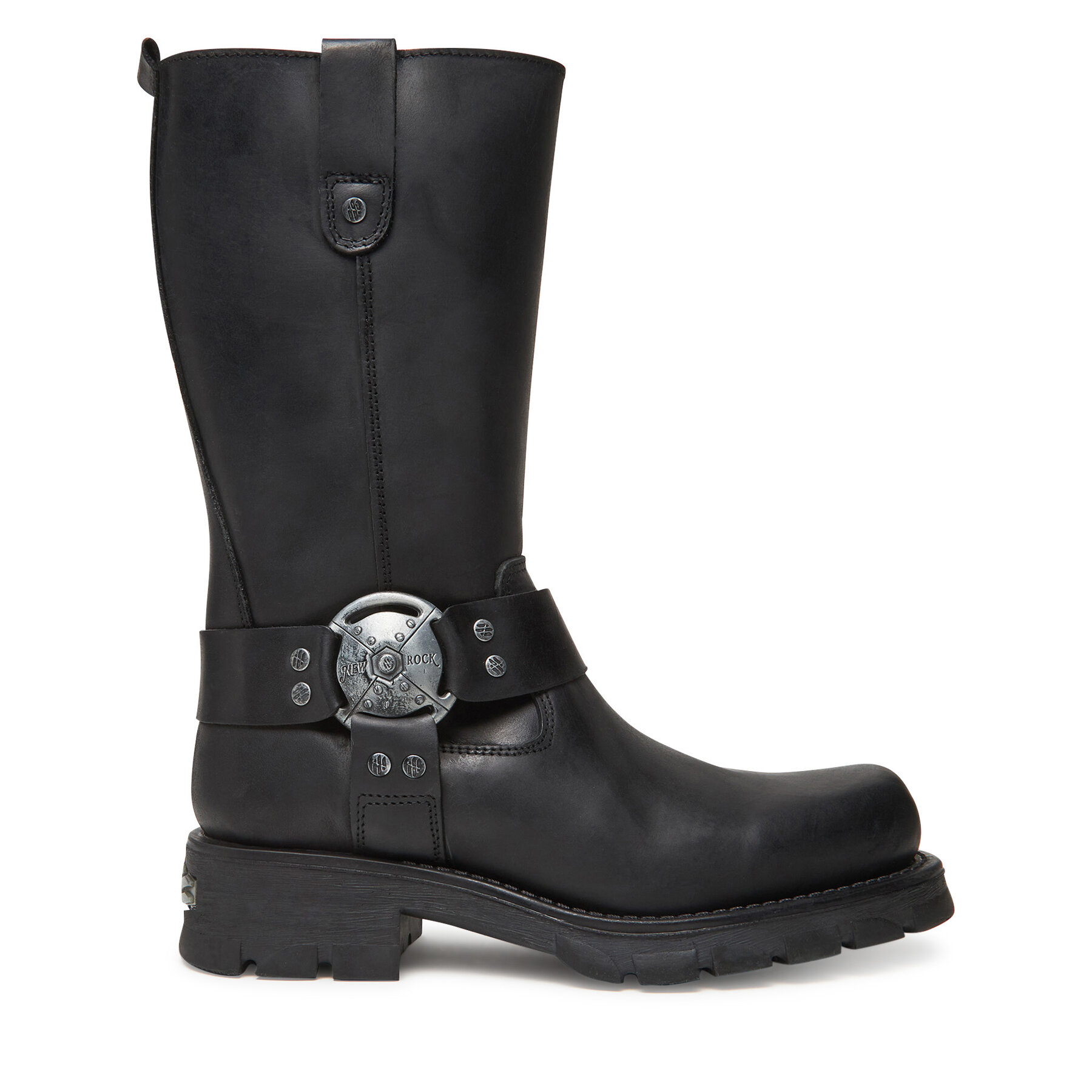 NEW ROCK Kozaki M-7610-S1 Czarny