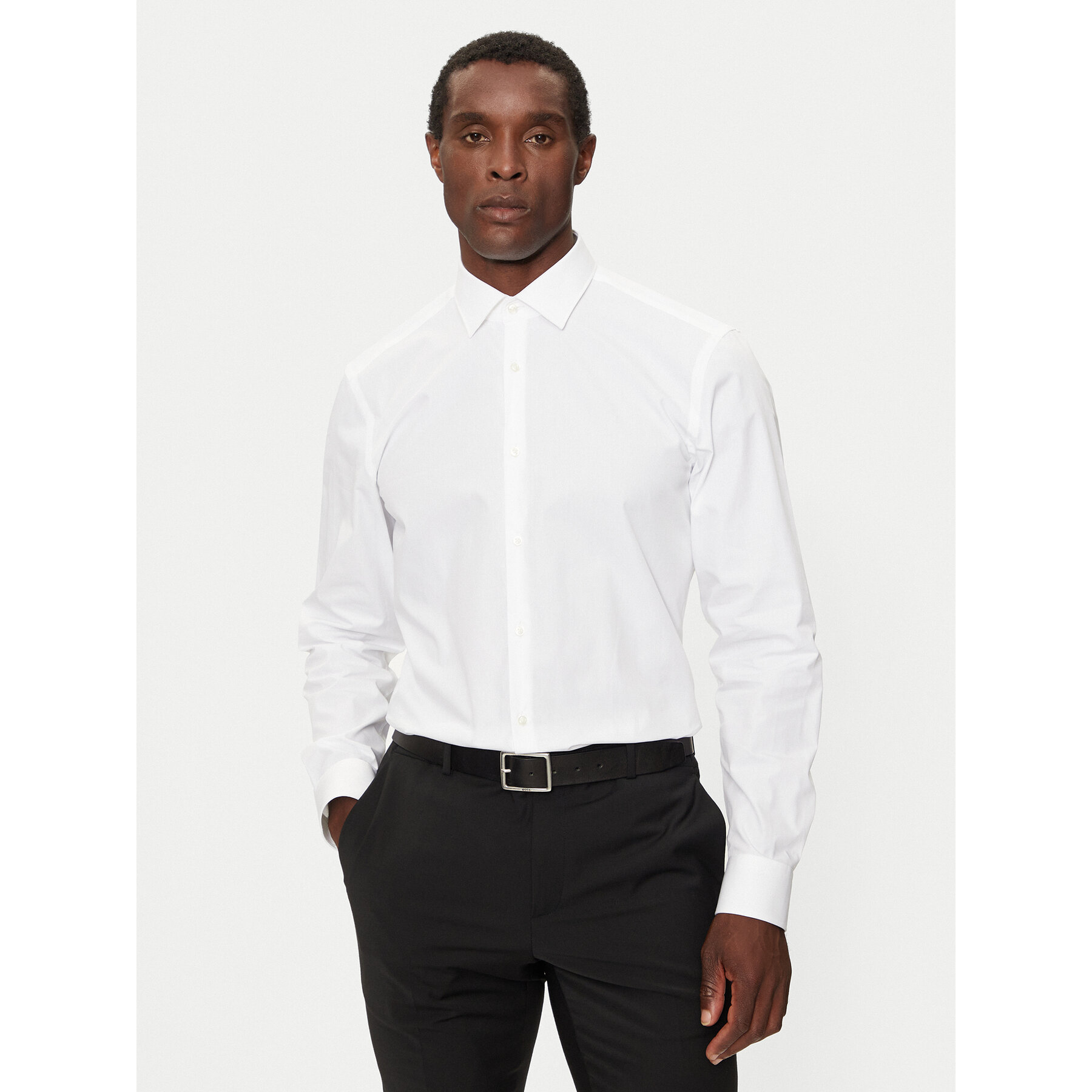 Hugo Koszula C-Jenno 50289499 Biały Slim Fit