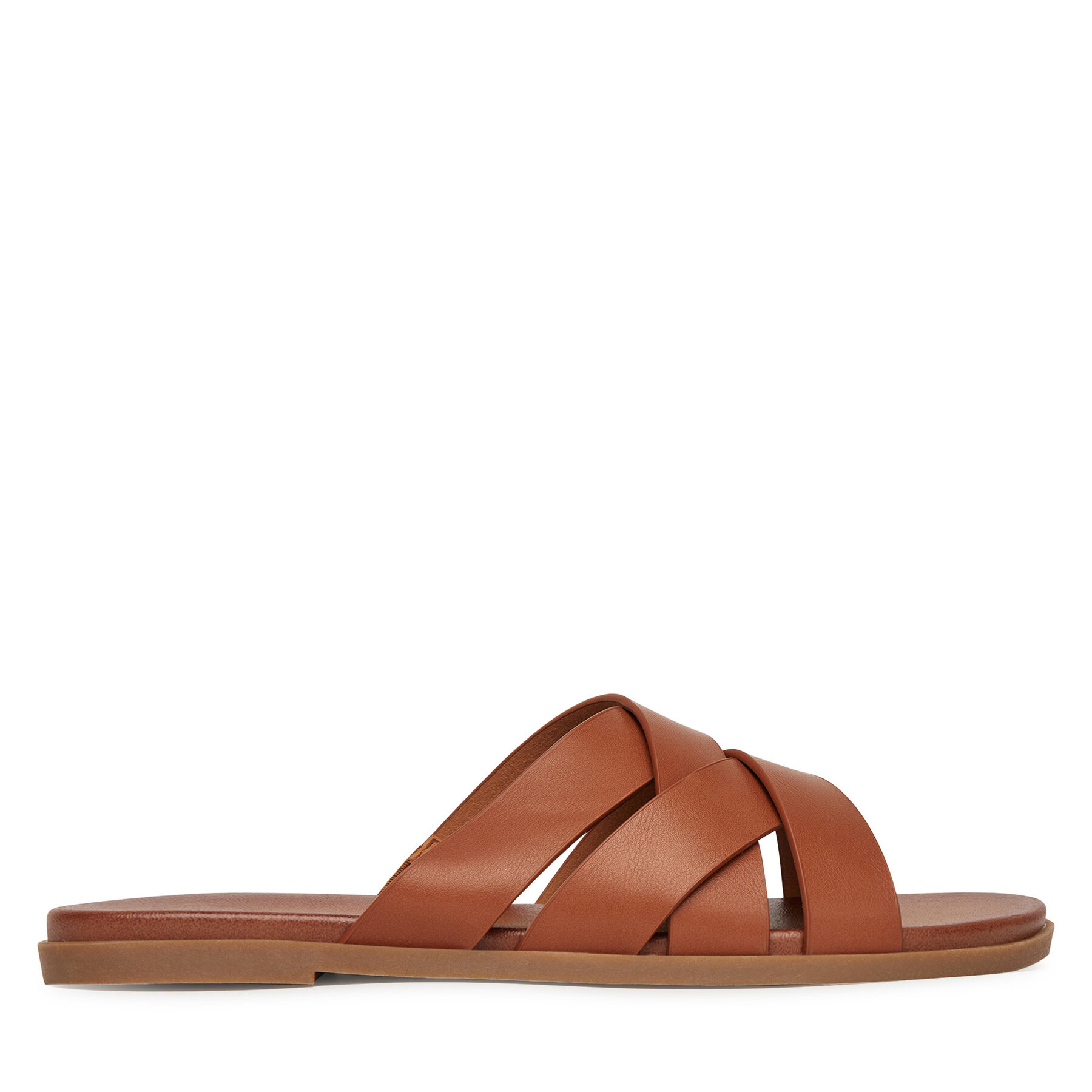Clara Barson Klapki WS2520-03 Brązowy