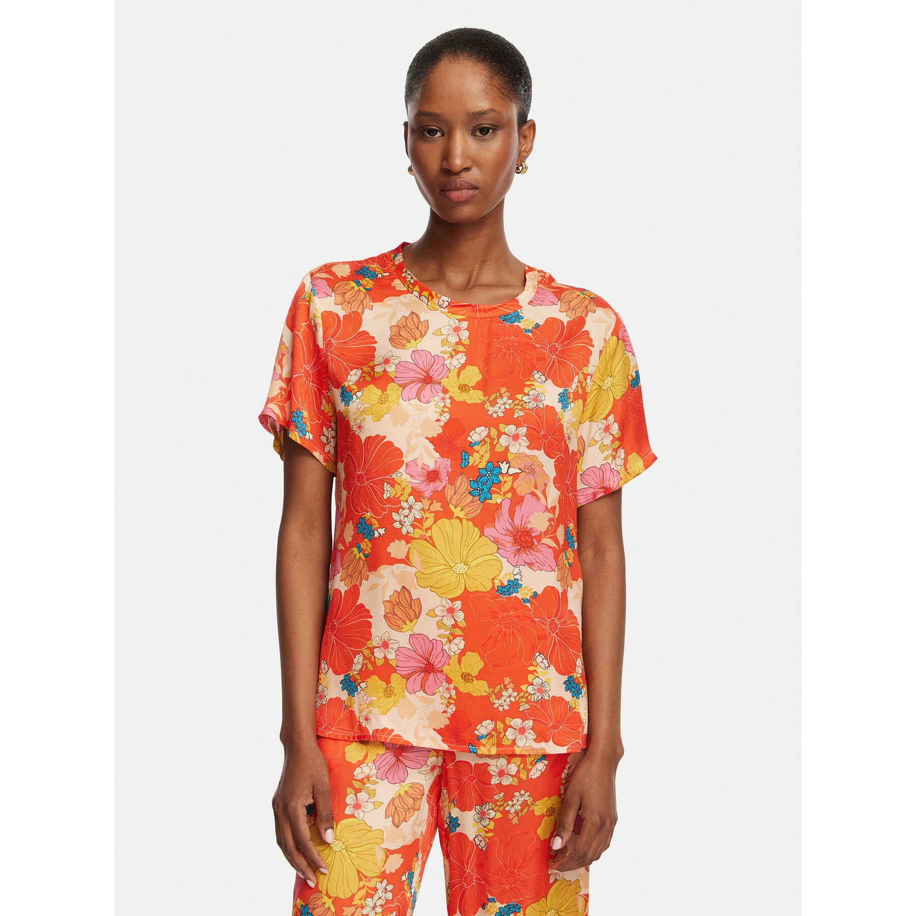 Liu Jo T-Shirt WA6512 T473A Czerwony Regular Fit