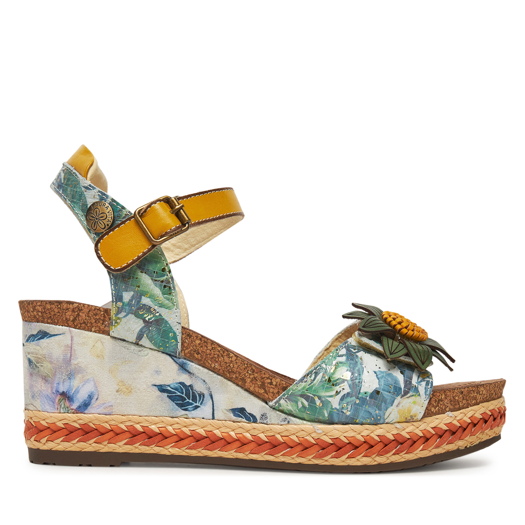 Laura Vita Espadryle Facyo 06 Kolorowy