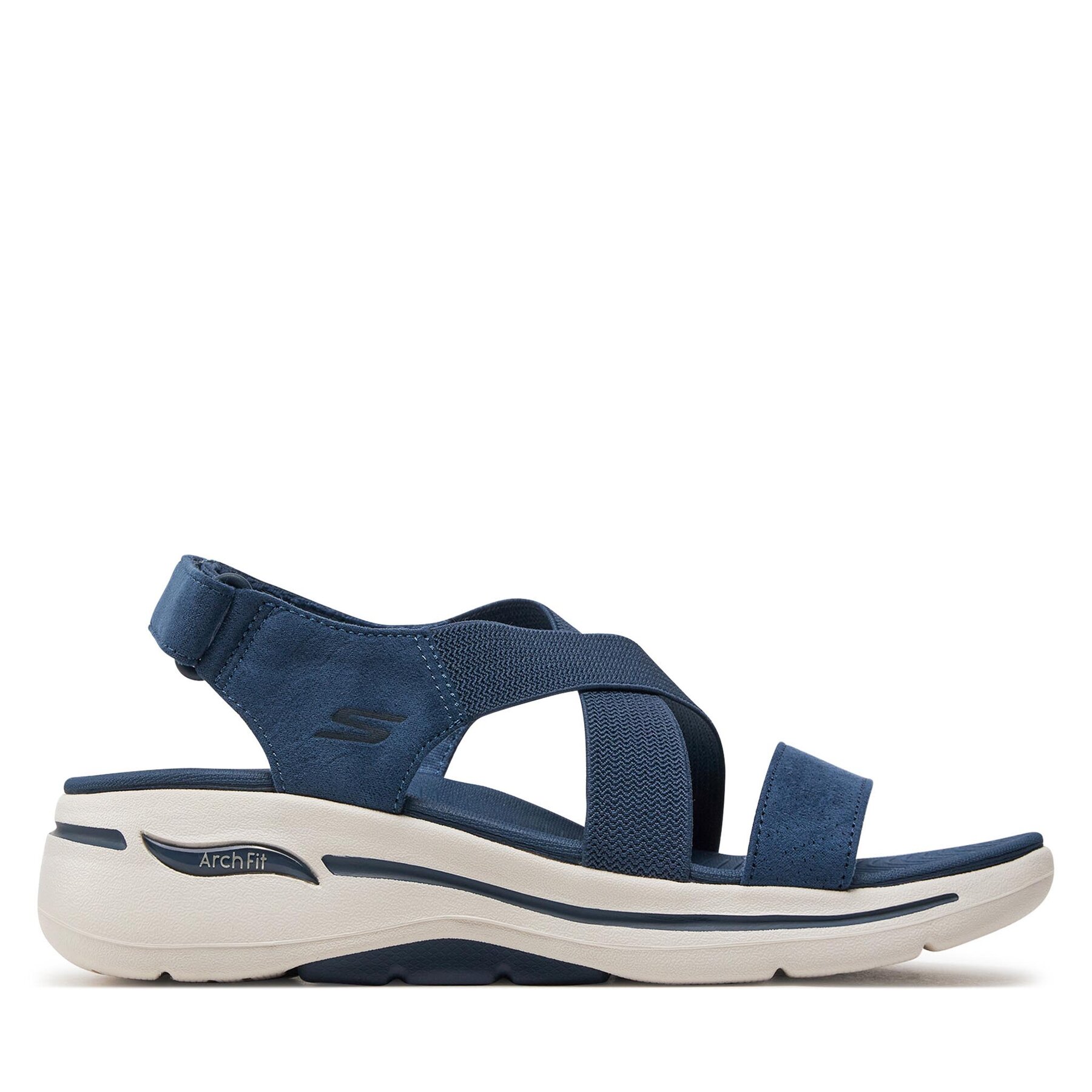 Skechers Sandały Go Walk Arch Fit Sandal-Treasured 140257/NVY Granatowy