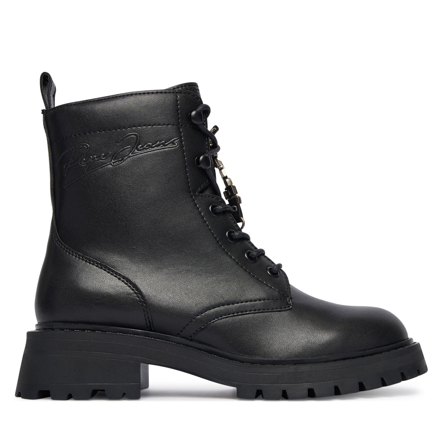 Pepe Jeans Trapery Stacy Play W PLS500022 Czarny