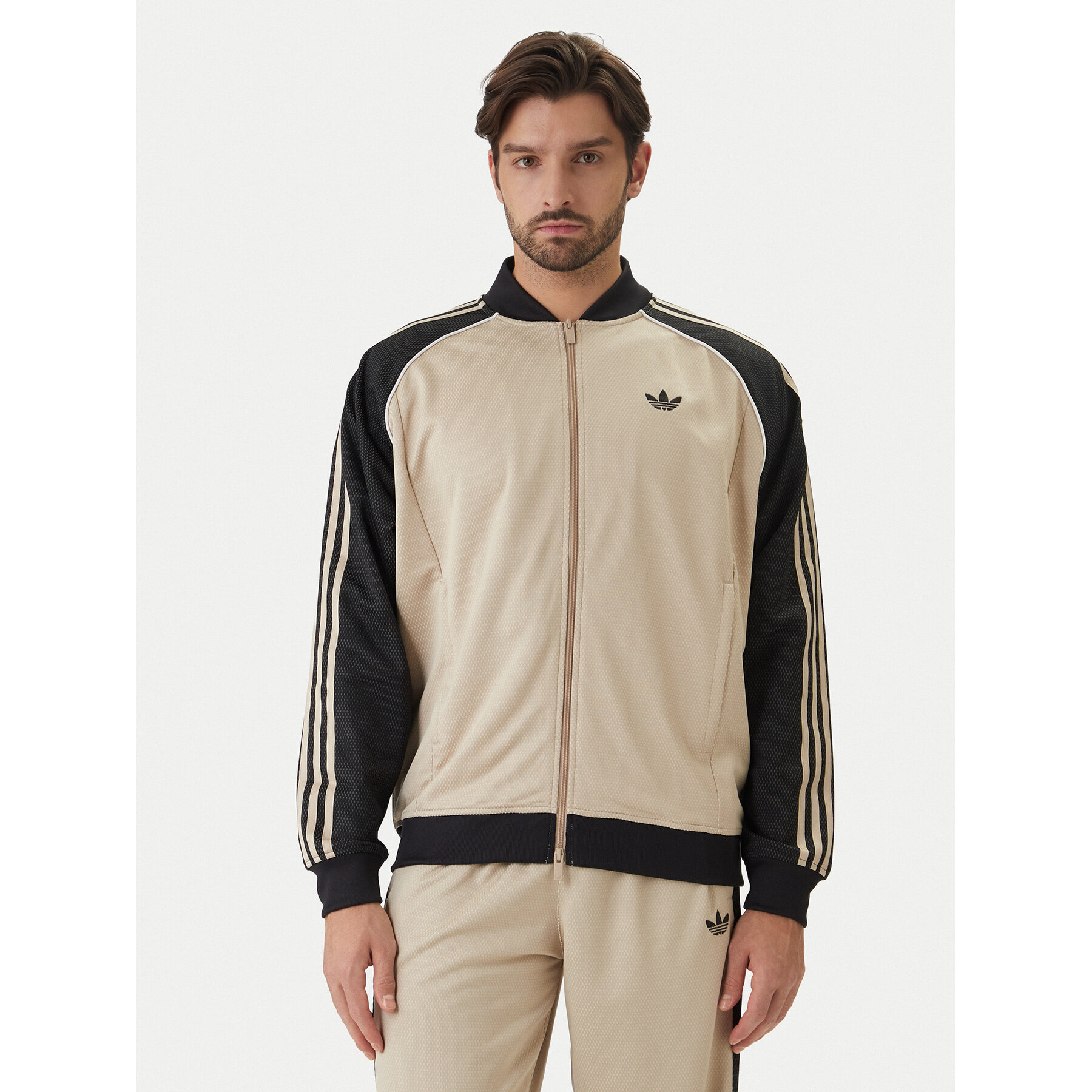 adidas Bluza adicolor SST KE0114 Beżowy Regular Fit
