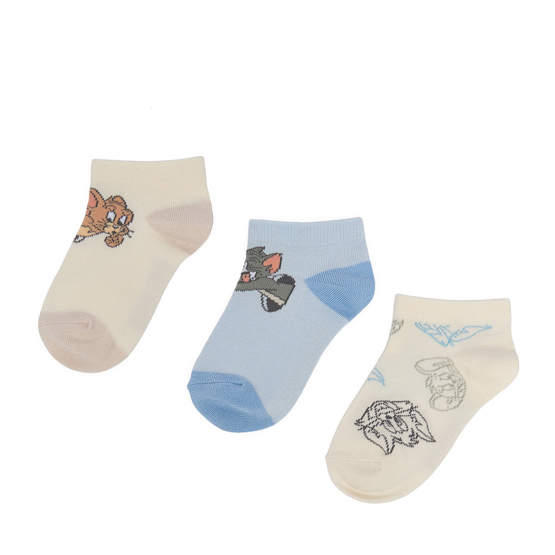 Tom & Jerry Skarpety długie CEO-ACCCS-SS26-209WBTJ(3-PACK) Kolorowy