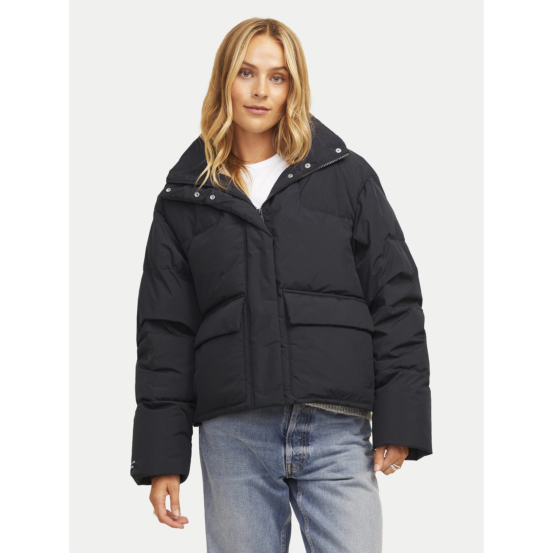 JJXX Kurtka zimowa Morrit 12258906 Czarny Regular Fit