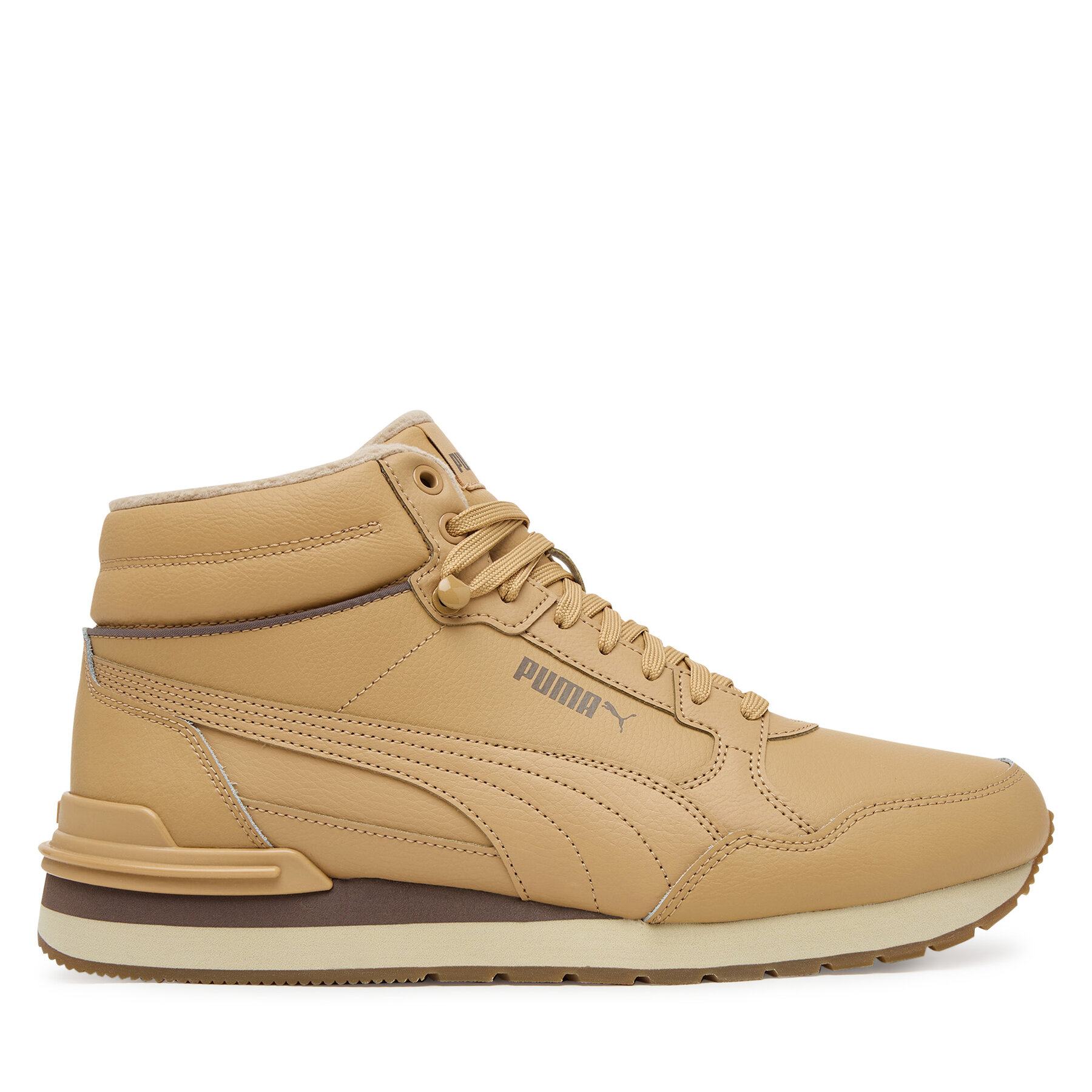 Puma Sneakersy St Runner V4 Mid 402893 05 Brązowy
