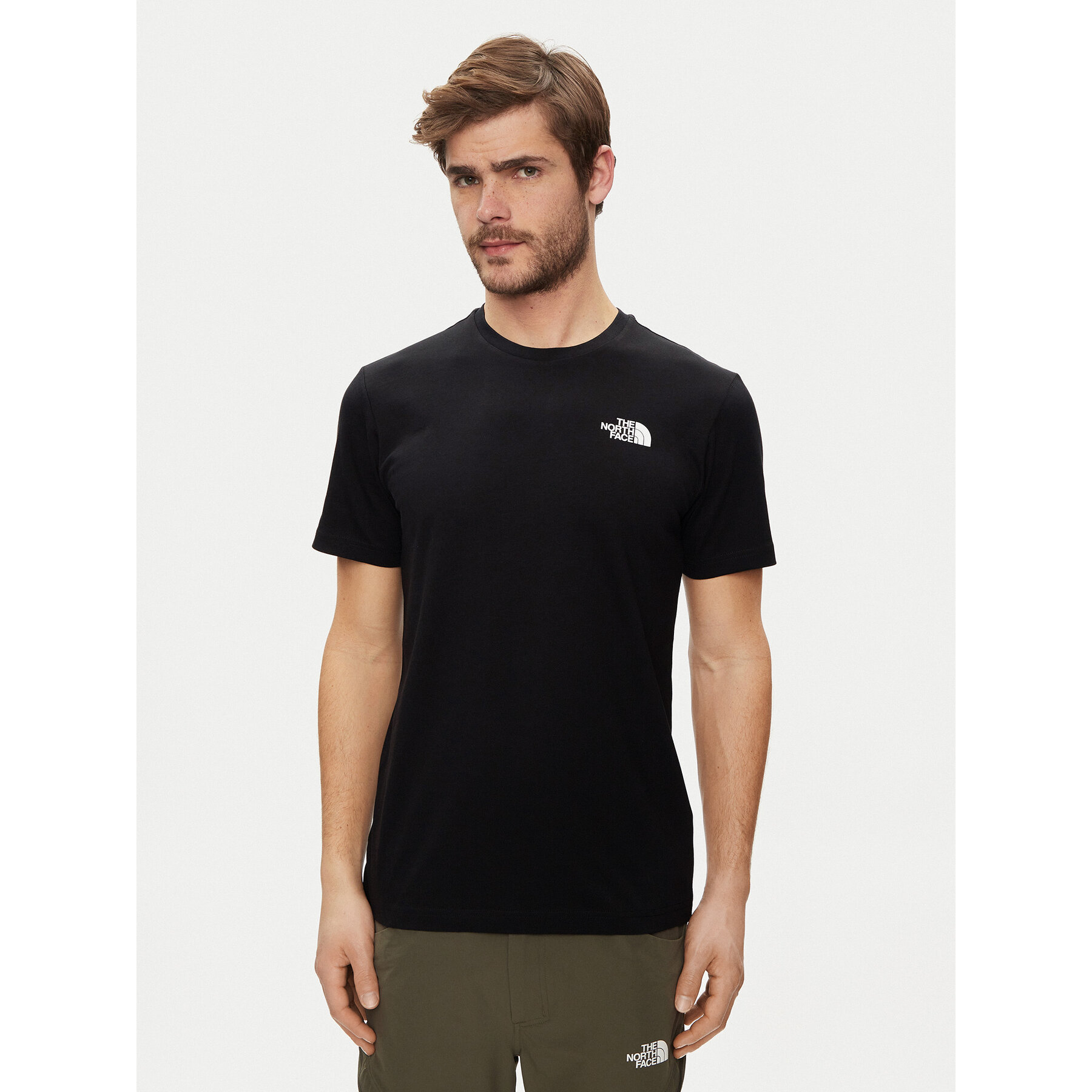 The North Face T-Shirt Redbox NF0A87NV Czarny Regular Fit