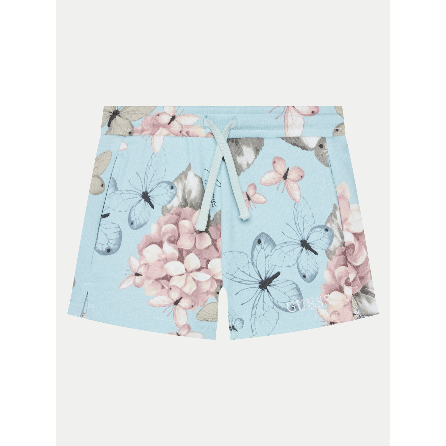 Guess Szorty materiałowe J5RD15 KA6R4 Kolorowy Relaxed Fit