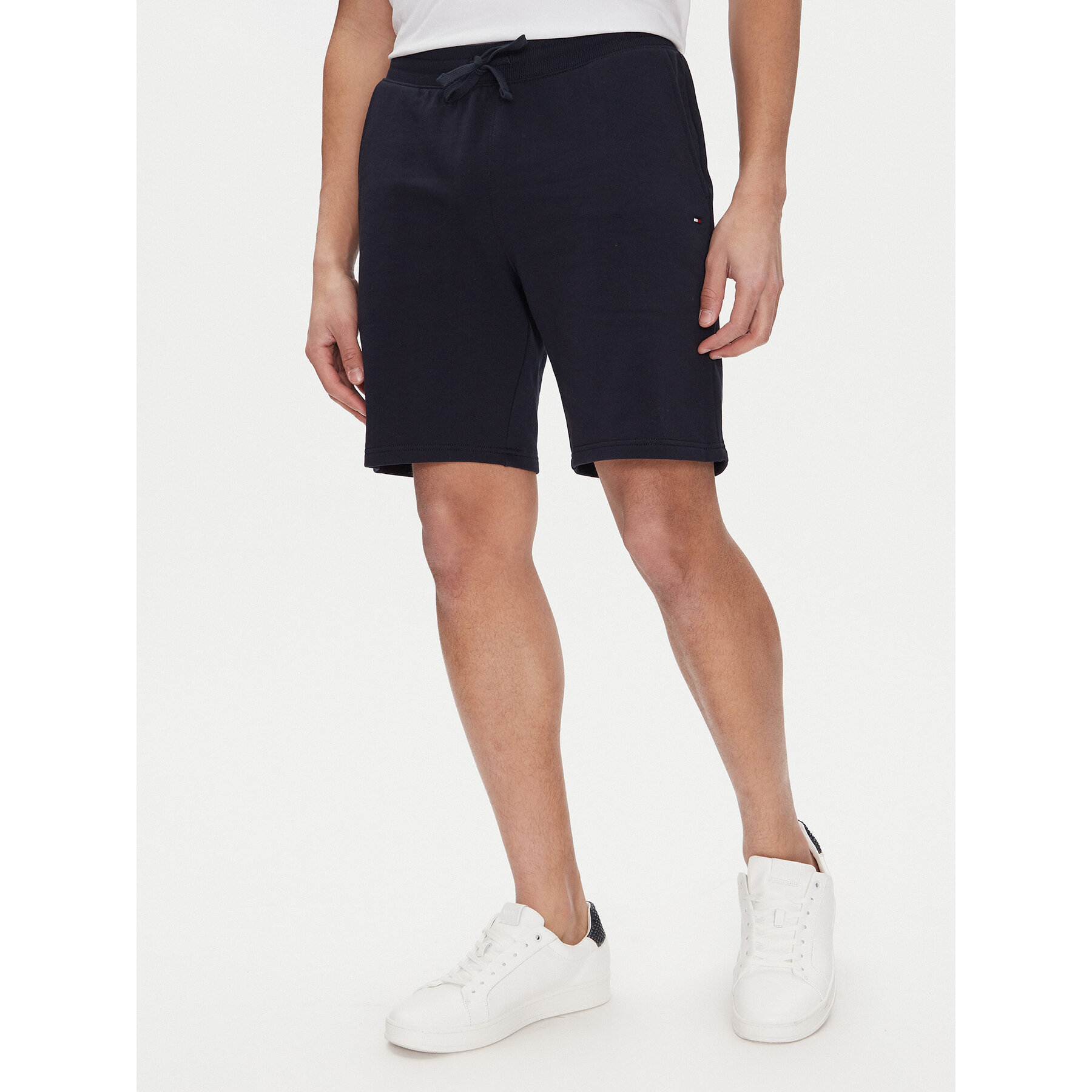 Tommy Hilfiger Szorty sportowe Essential MW0MW37240 Granatowy Regular Fit