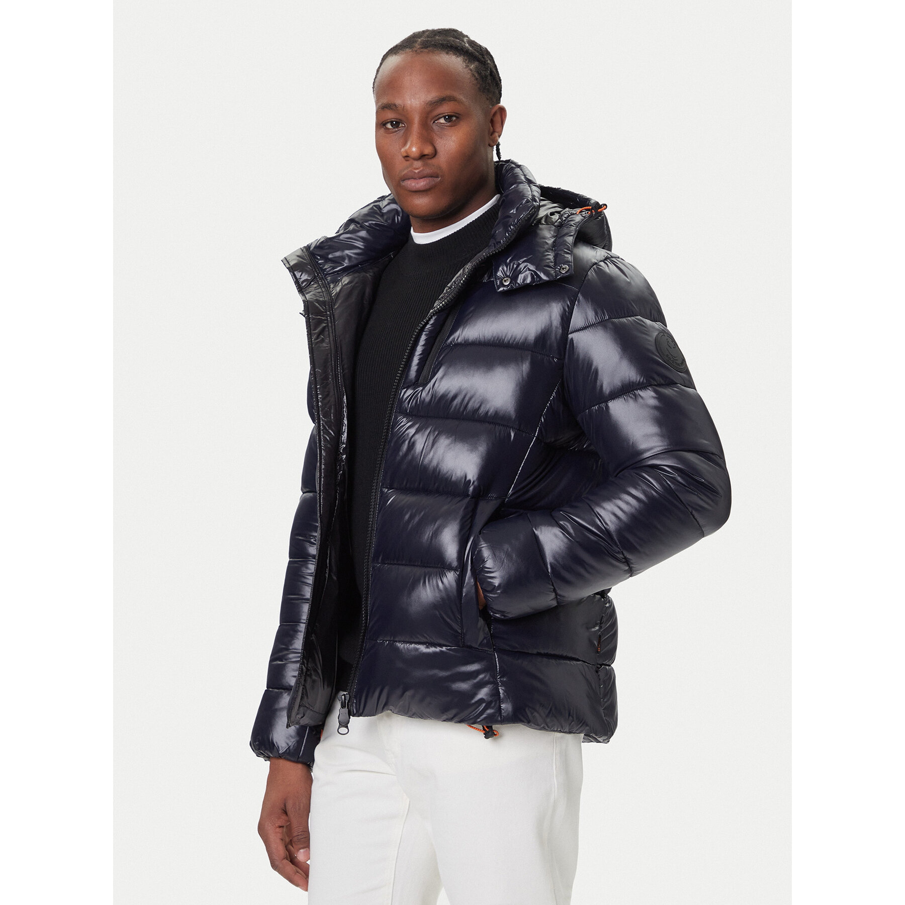 Save The Duck Kurtka zimowa D32389M LOVE21 Granatowy Regular Fit