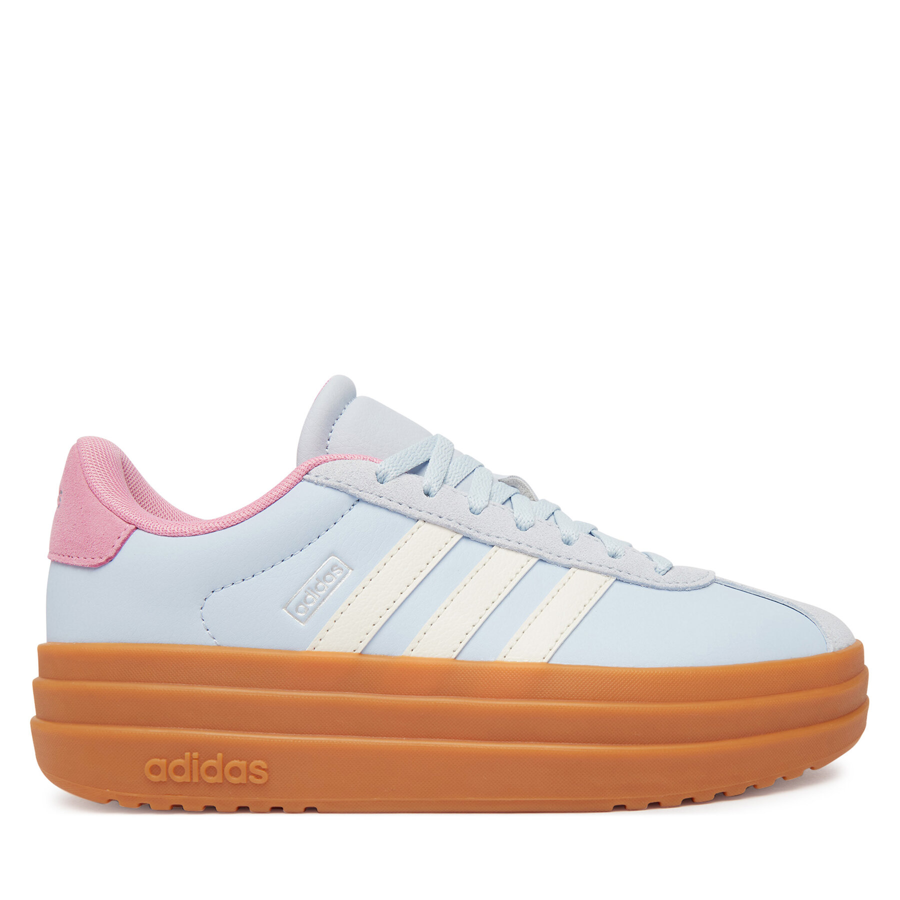 adidas Sneakersy Vl Court Bold Shoes KJ9417 Niebieski jasny