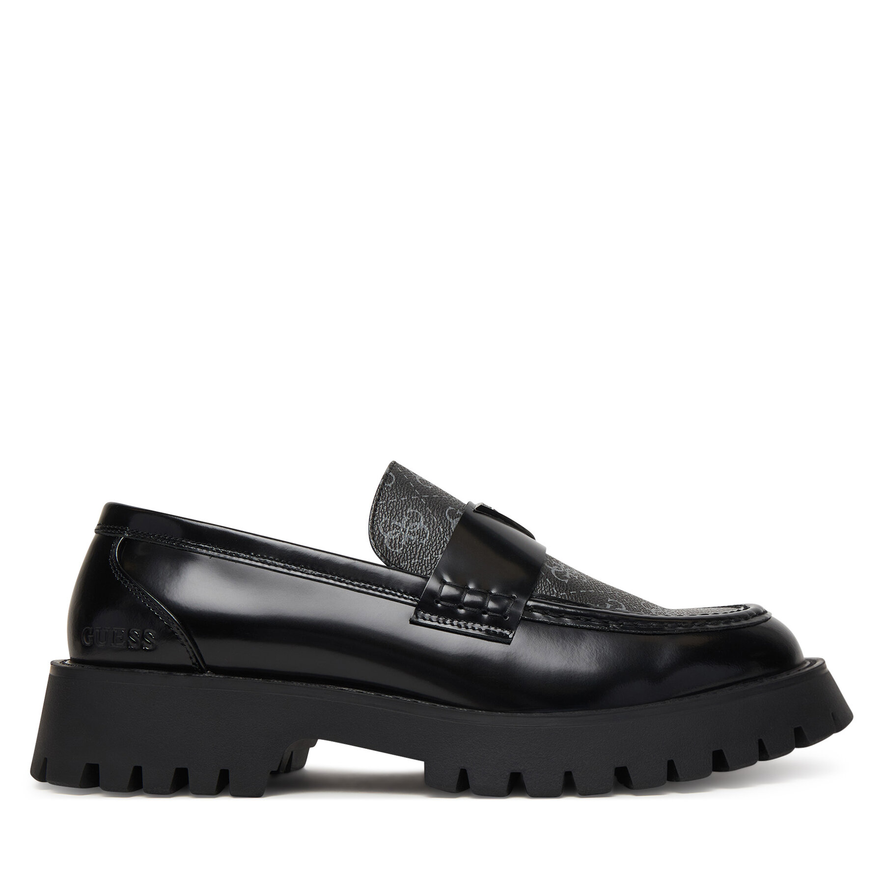 Guess Loafersy FMPGOR FAL14 Czarny
