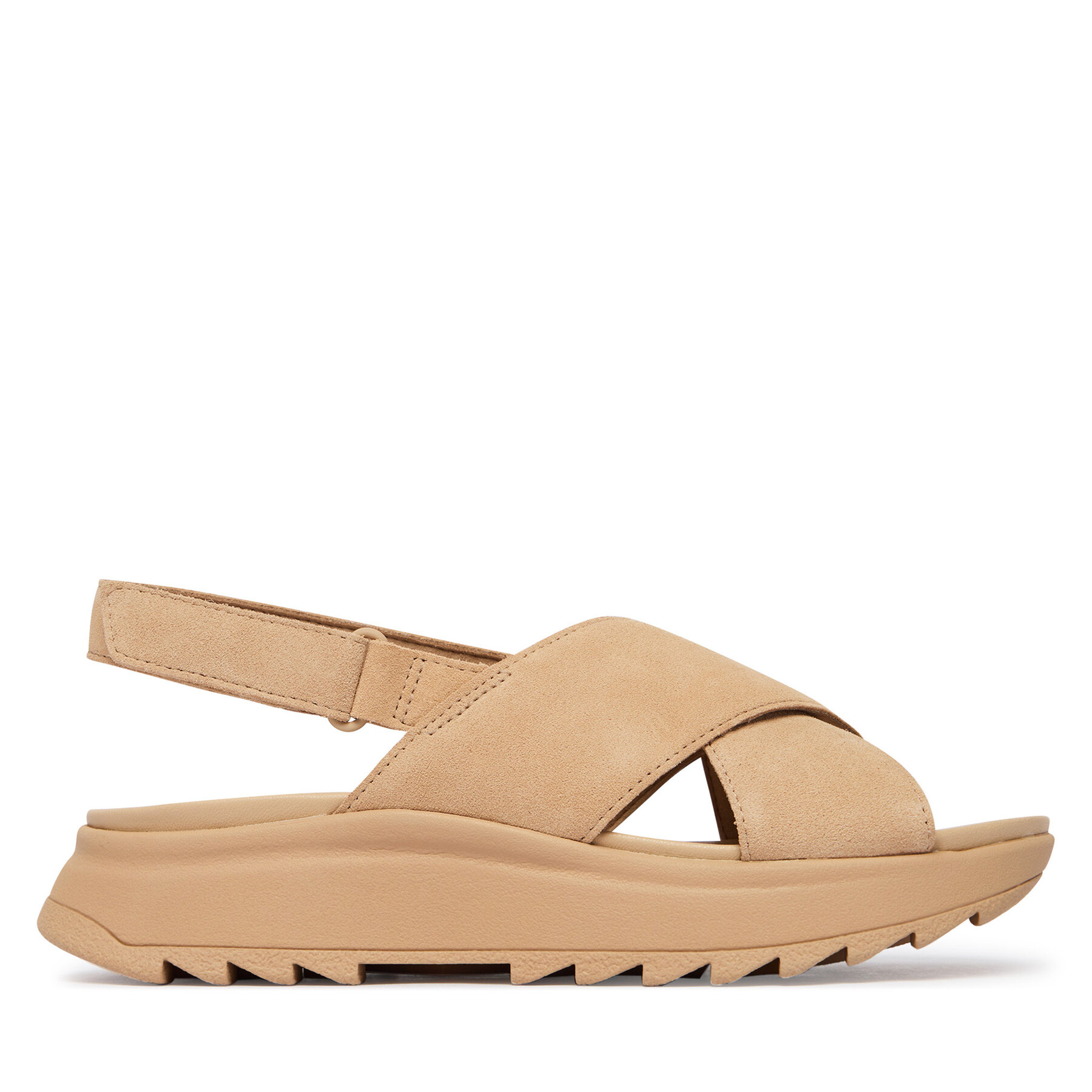 Clarks Sandały DashLite Wish 26185883 Beżowy
