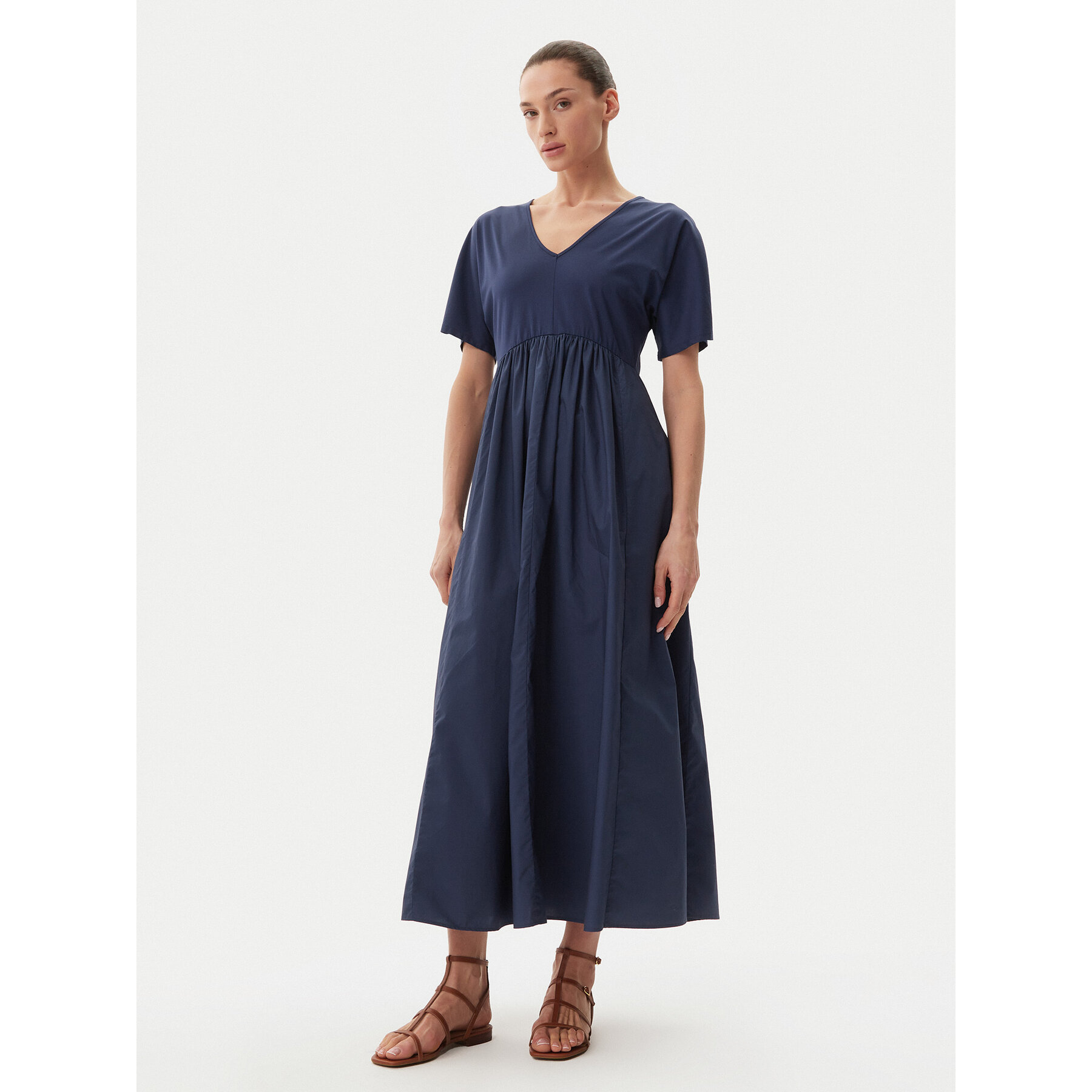 Weekend Max Mara Sukienka codzienna Brozno 2515621082 Granatowy Relaxed Fit