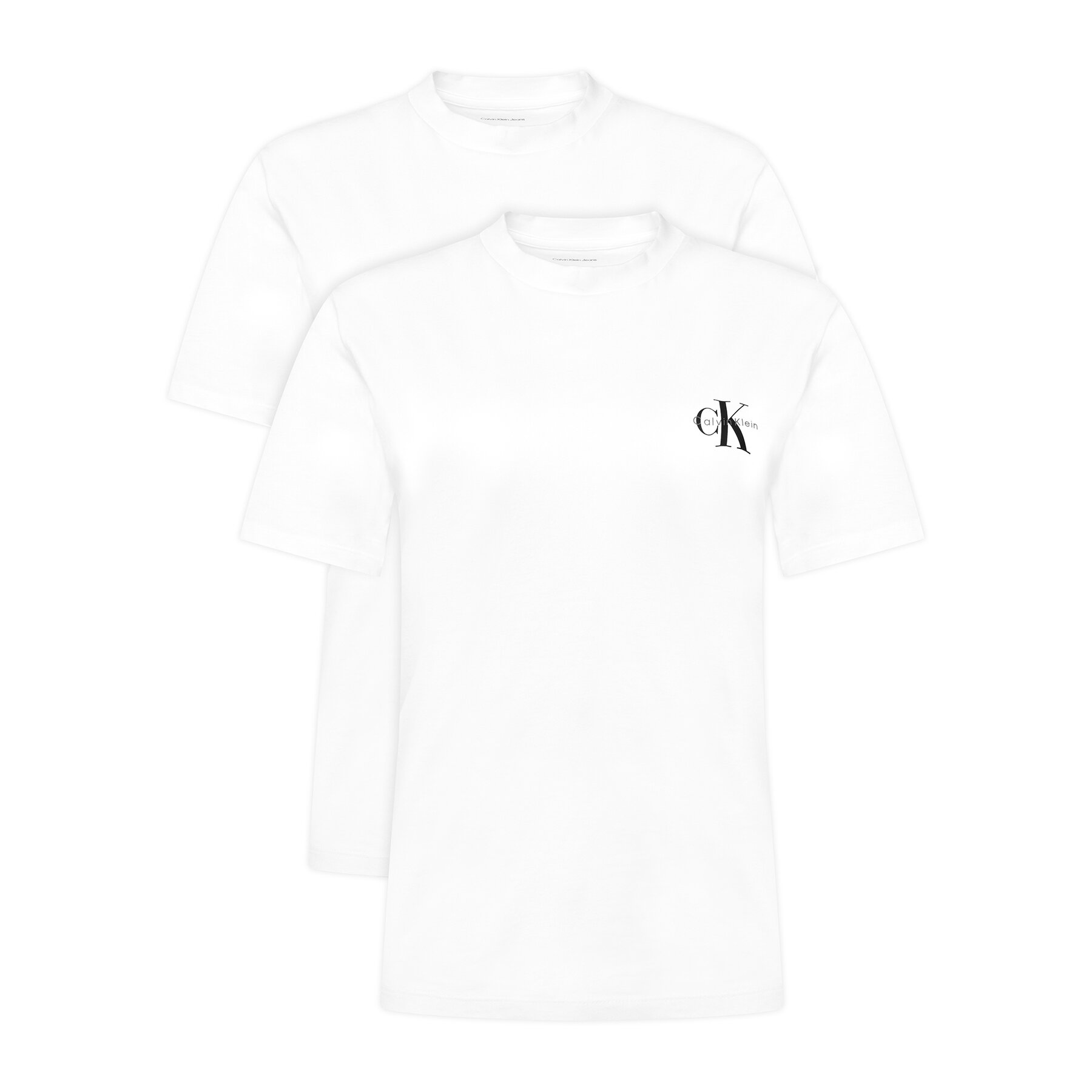 Calvin Klein Jeans Komplet t-shirtów LV047C905G Biały Regular Fit