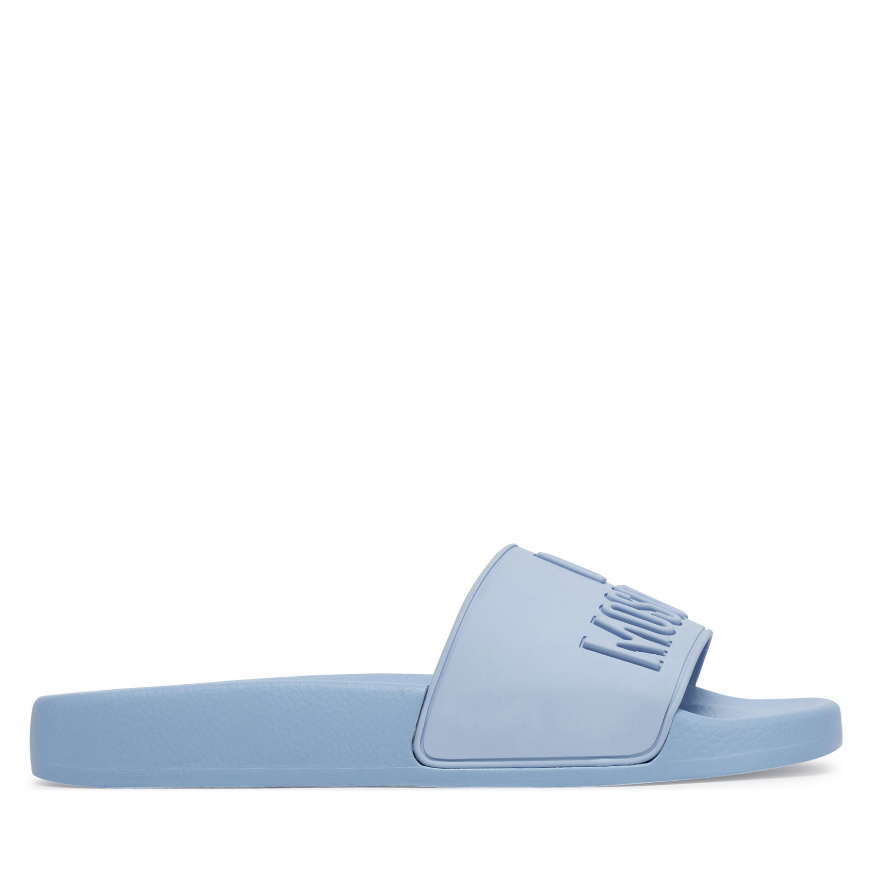 LOVE MOSCHINO Klapki JA28052G1MI15712 Niebieski