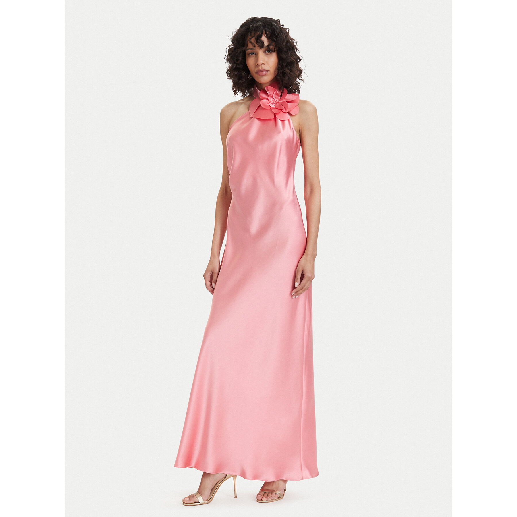 ACCESS FASHION Sukienka wieczorowa 63-3339-236 Różowy jasny Regular Fit