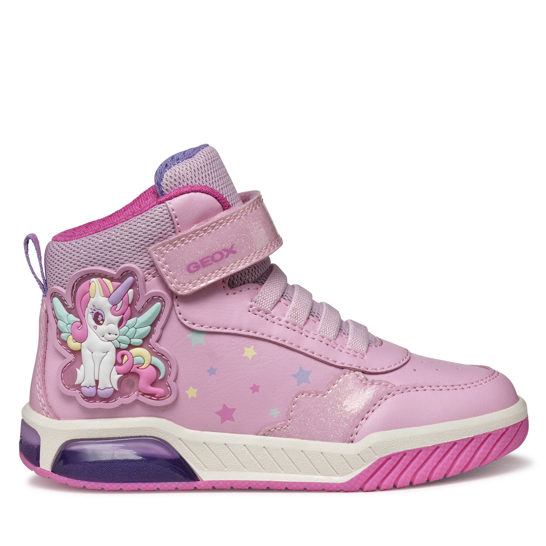 Geox Sneakersy J Inek J56ASA 0BCKC C8206 S Różowy