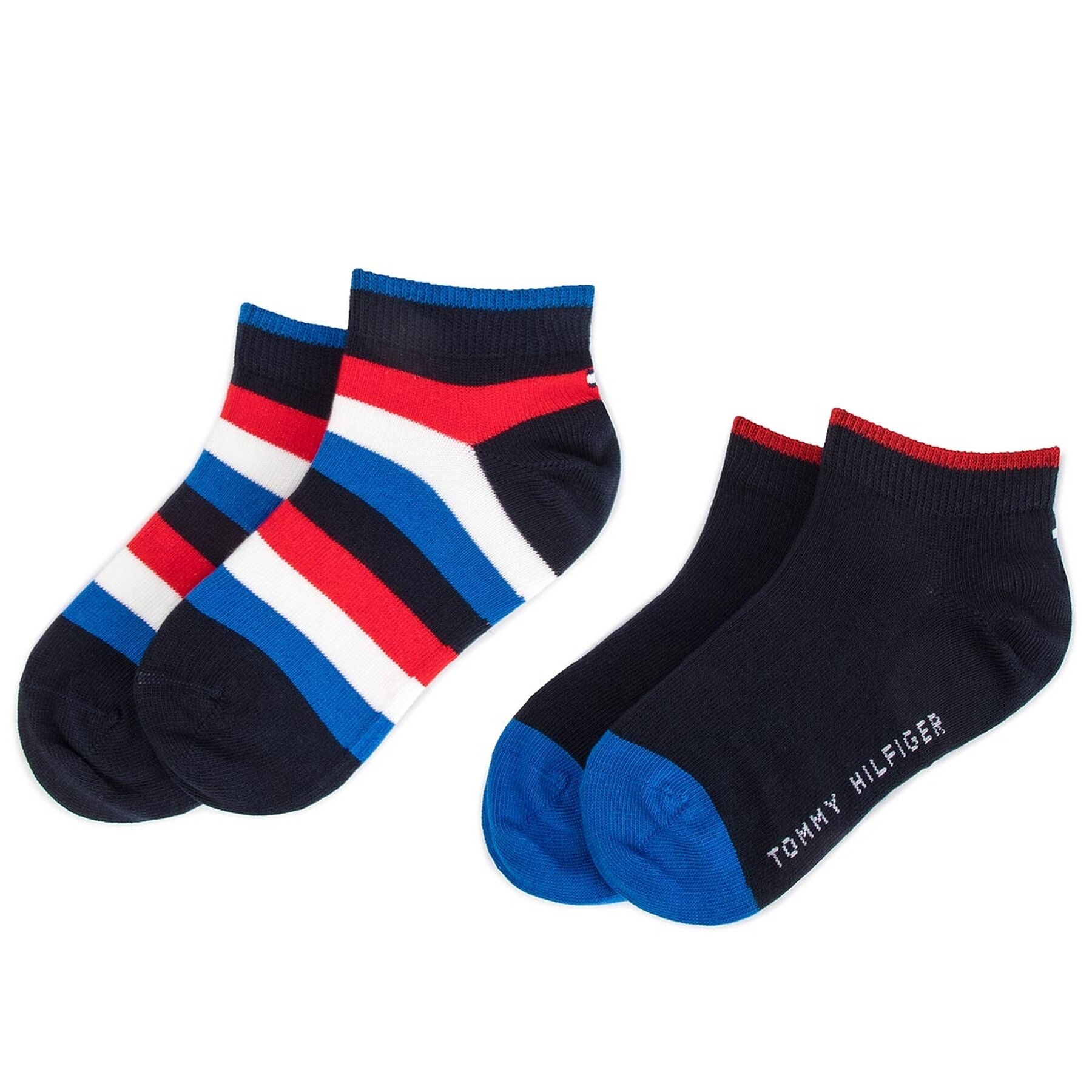 Tommy Hilfiger Skarpety długie 354010001 Granatowy