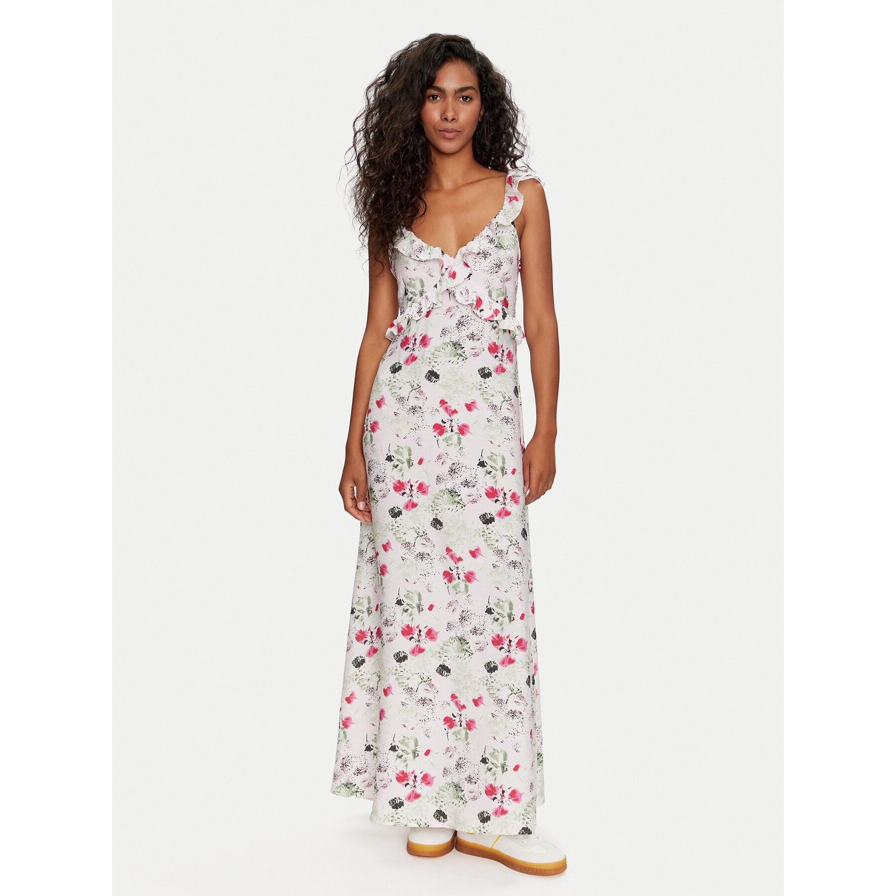 Vero Moda Sukienka letnia Miranda 10326420 Kolorowy Regular Fit