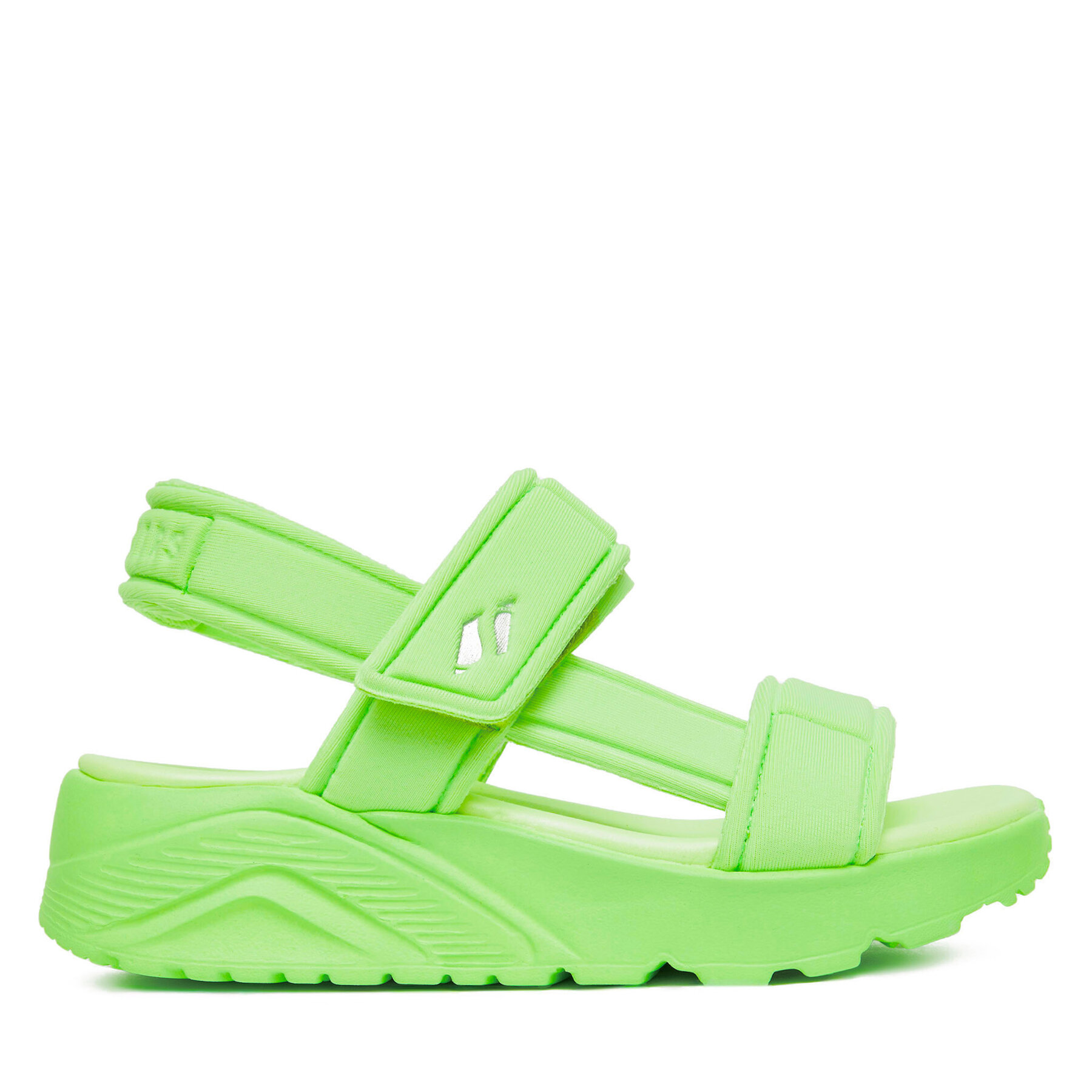 Skechers Sandały Uno Lite Sandal-Sunny Stand 310372L/LIME Zielony