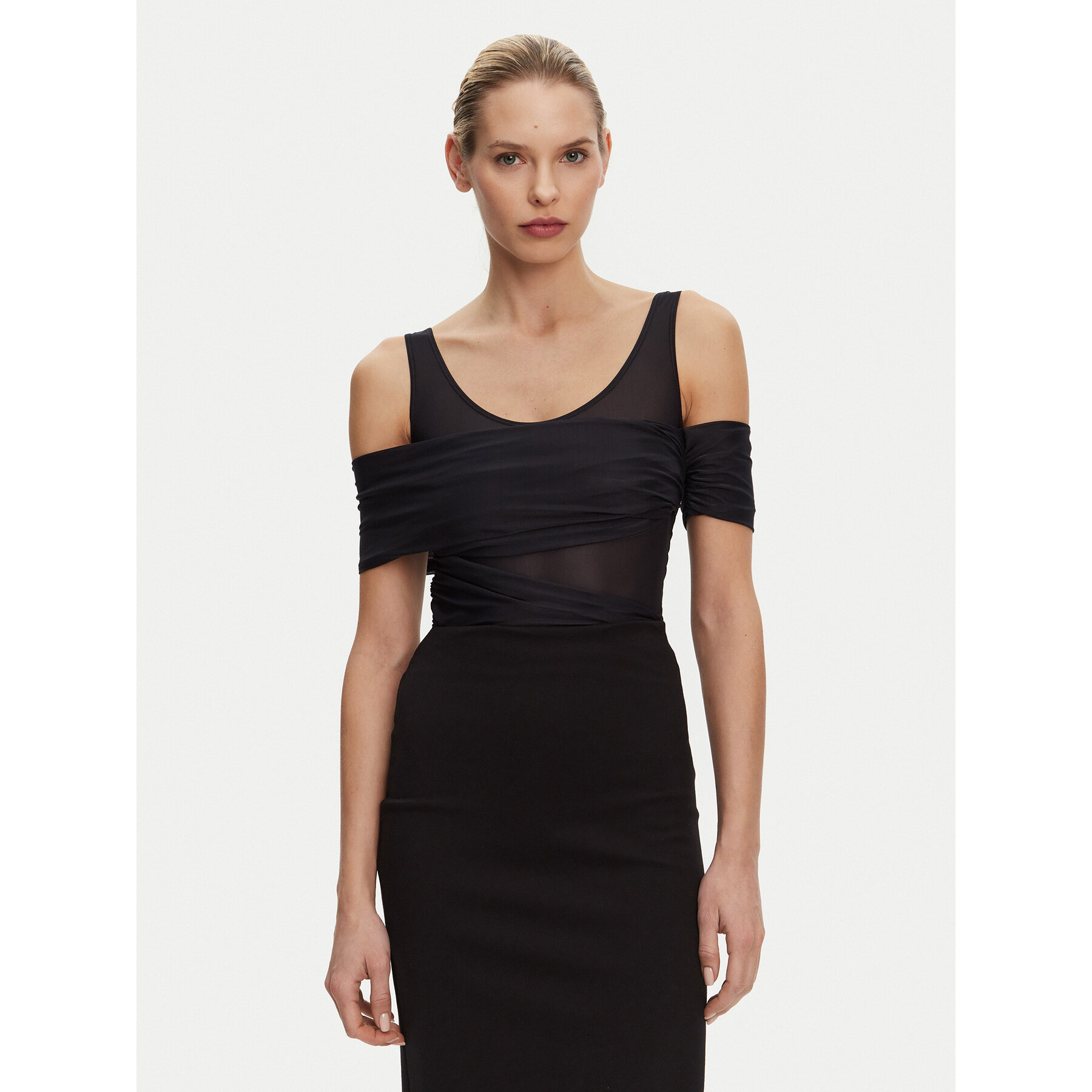 PINKO Body Bella 104832 A2H1 Czarny Regular Fit