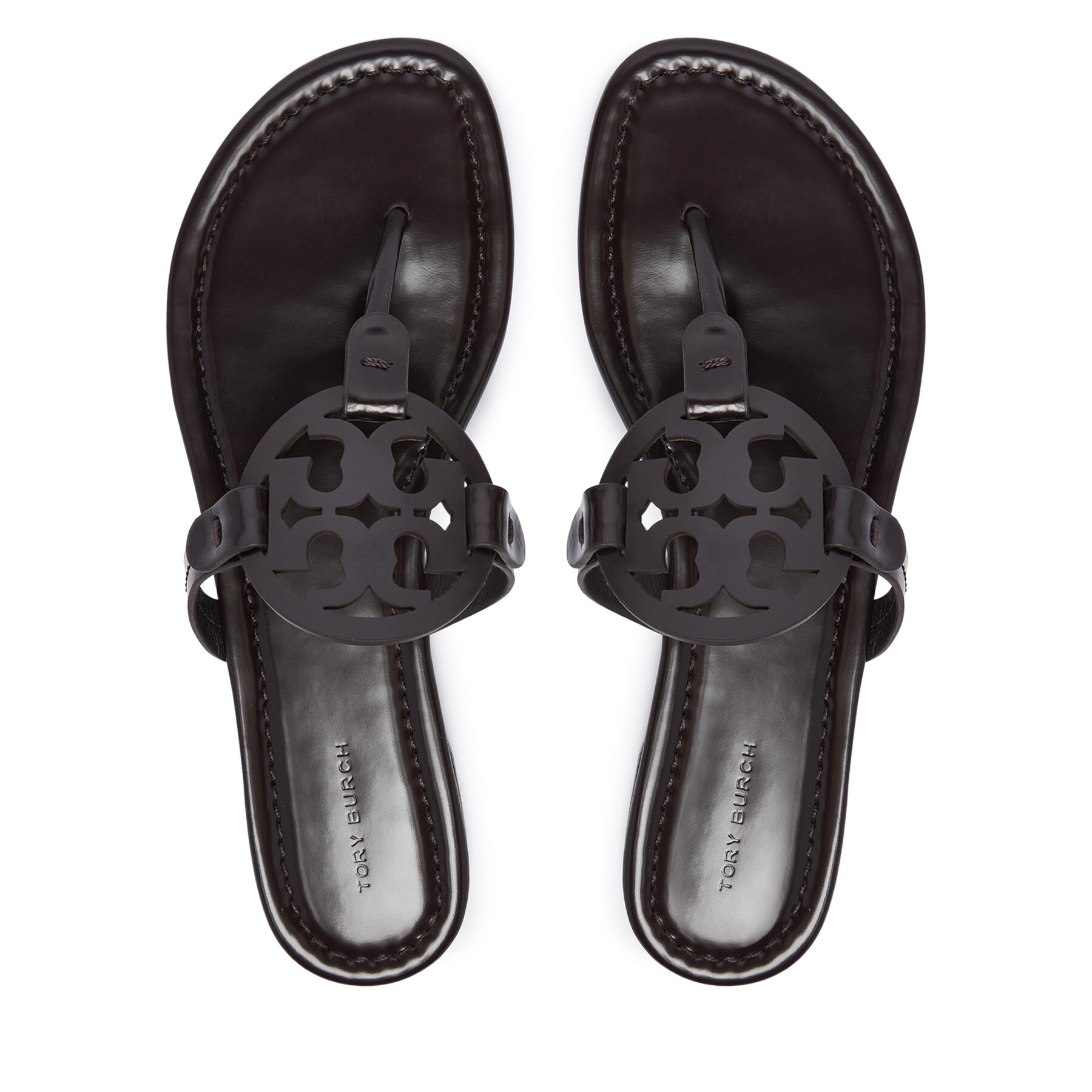 Tory Burch Japonki 174875 Brązowy