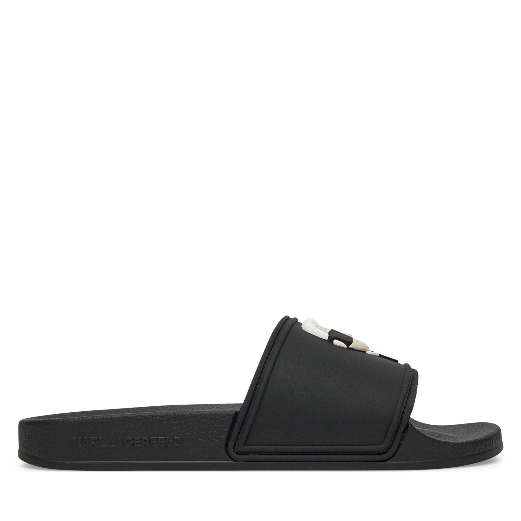 KARL LAGERFELD Klapki Kondo 2.0 KL80905A Czarny