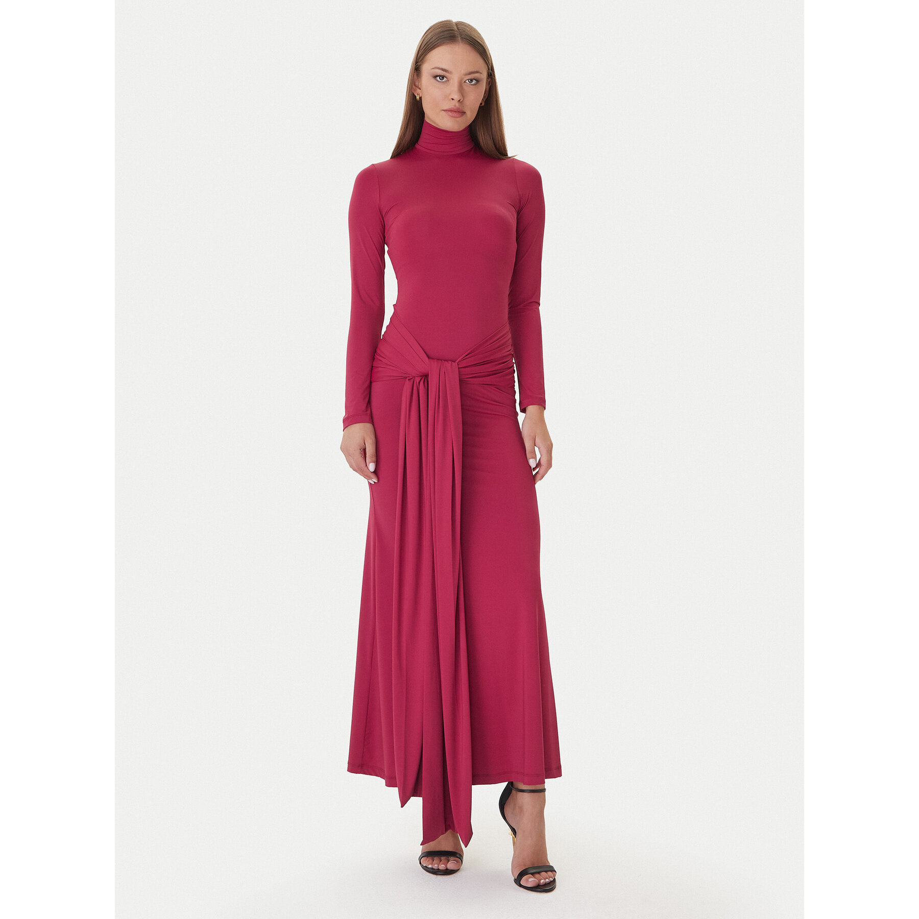 Bardot Sukienka wieczorowa Alix 59467DB Bordowy Regular Fit