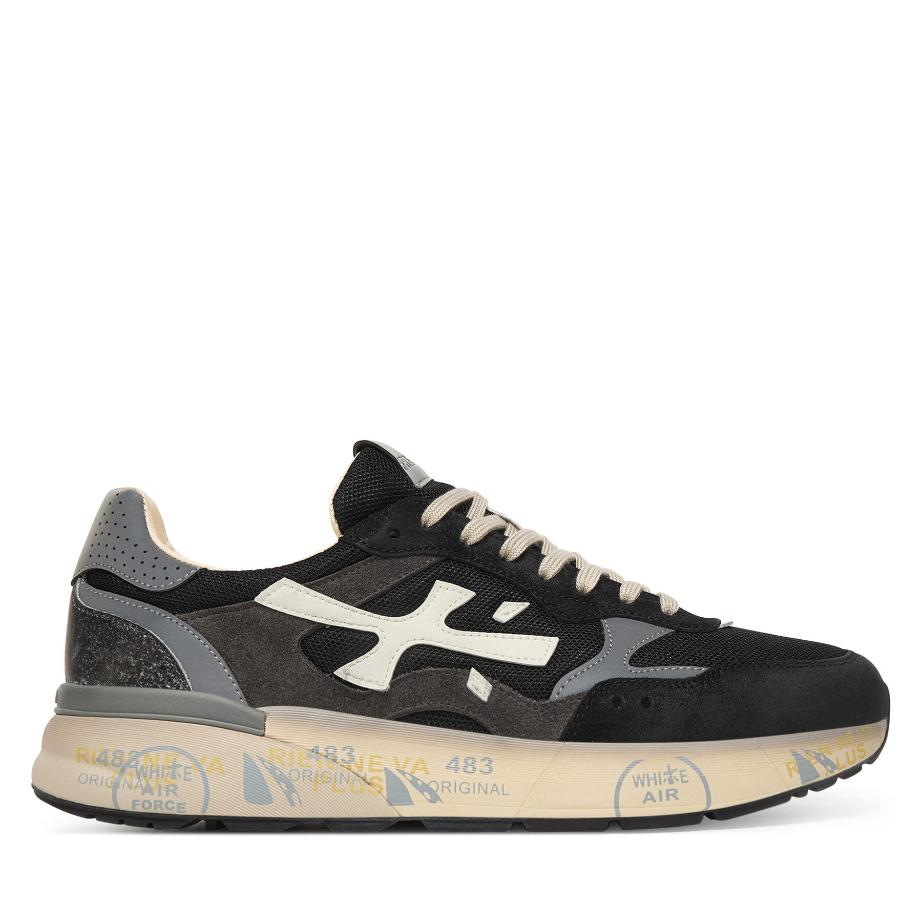 Premiata Sneakersy Mick0.1 Var 8119 Czarny