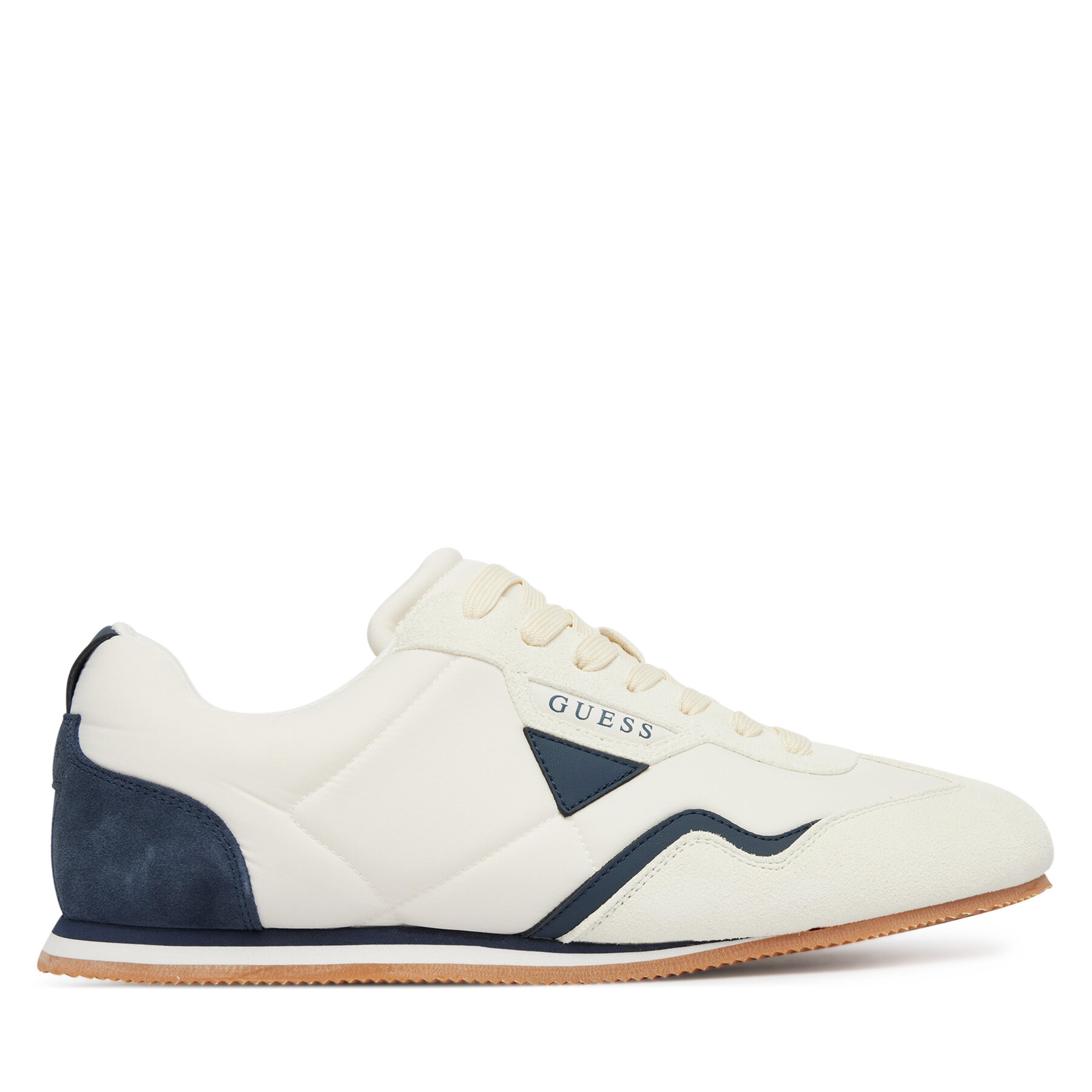 Guess Sneakersy FMJOLM ELE12 Kremowy